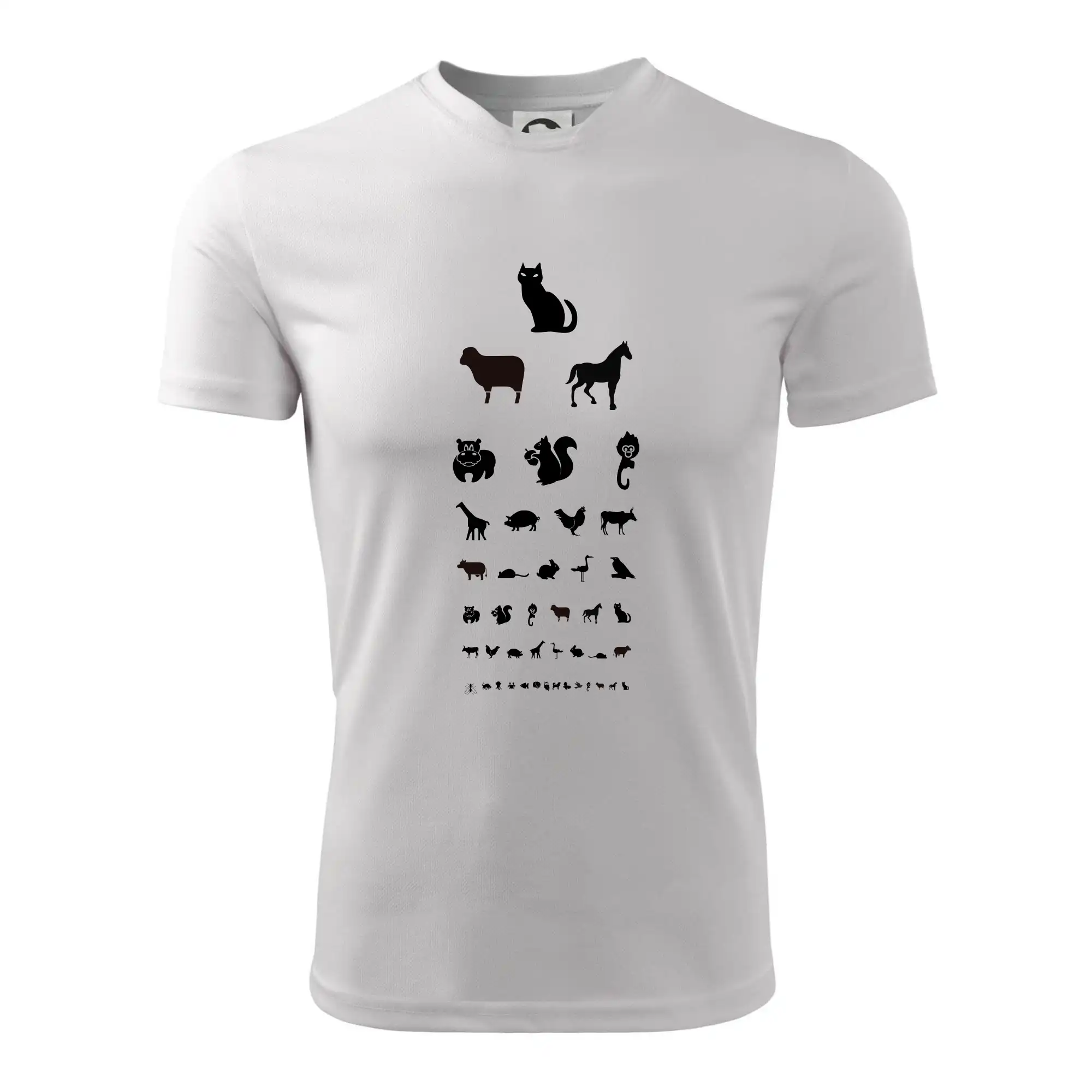 Oční test zvířatka