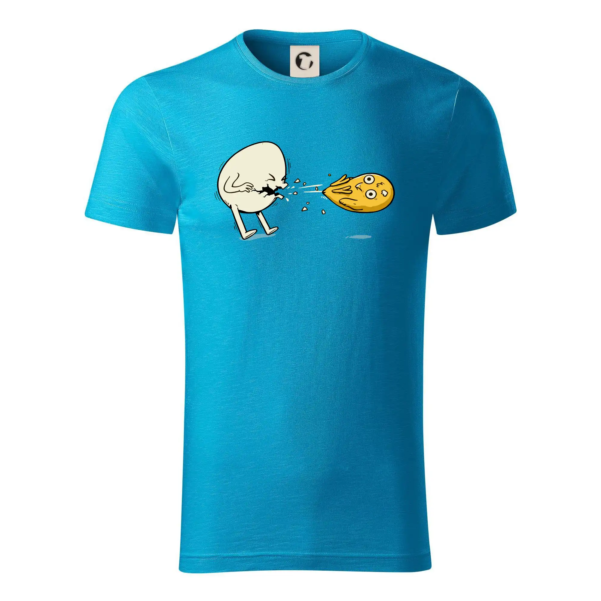 Grafické tričká - Vajíčko kejch - Tričko z organickej bavlny