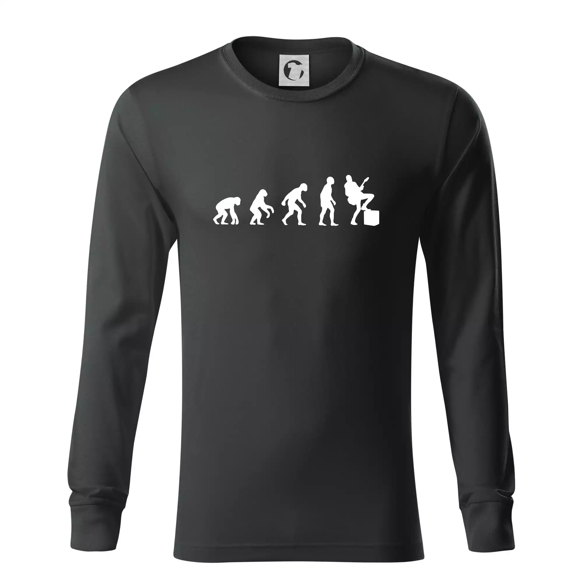 Evoluce kytarista - noha na kombu