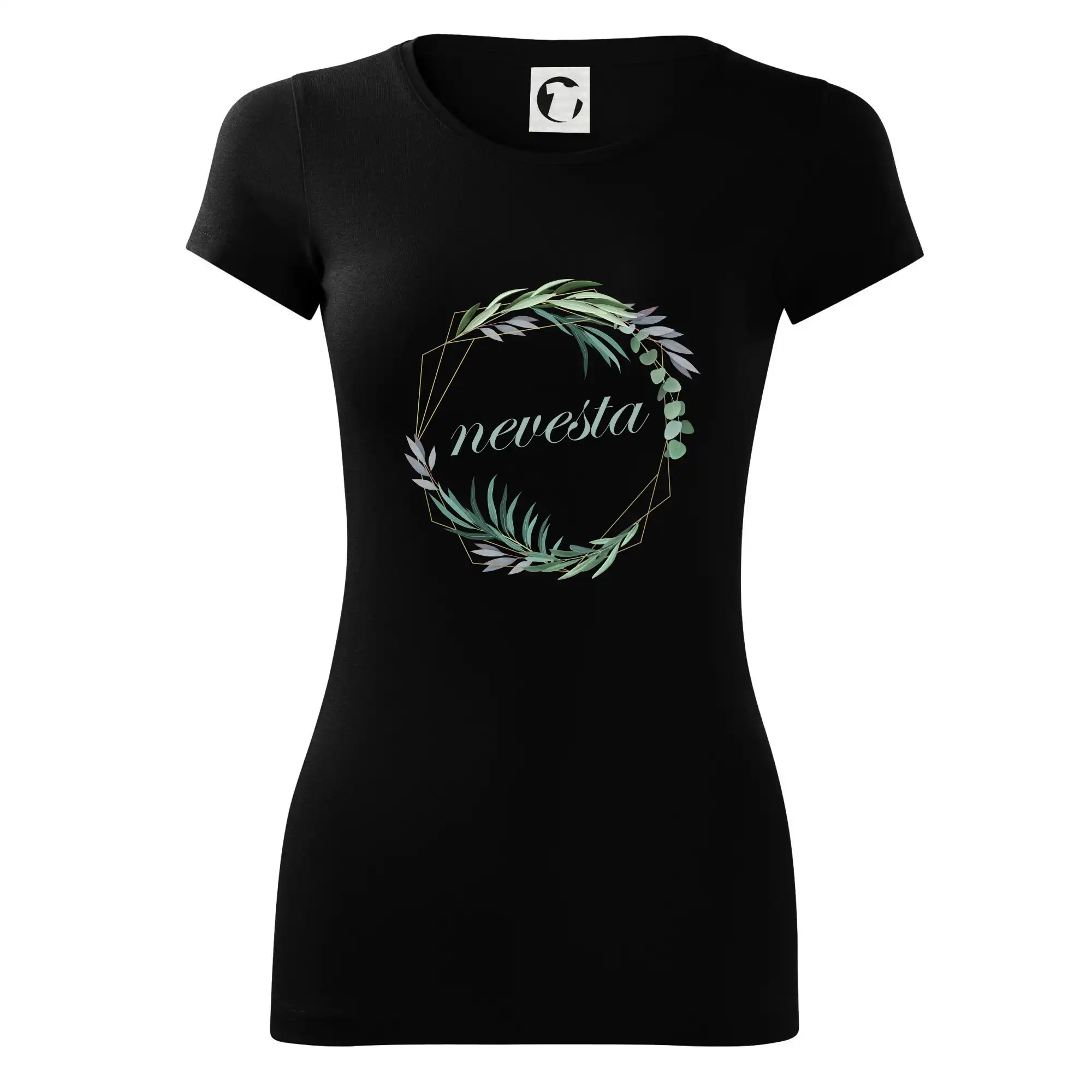 Nevesta kvetinový kruh zelený SK