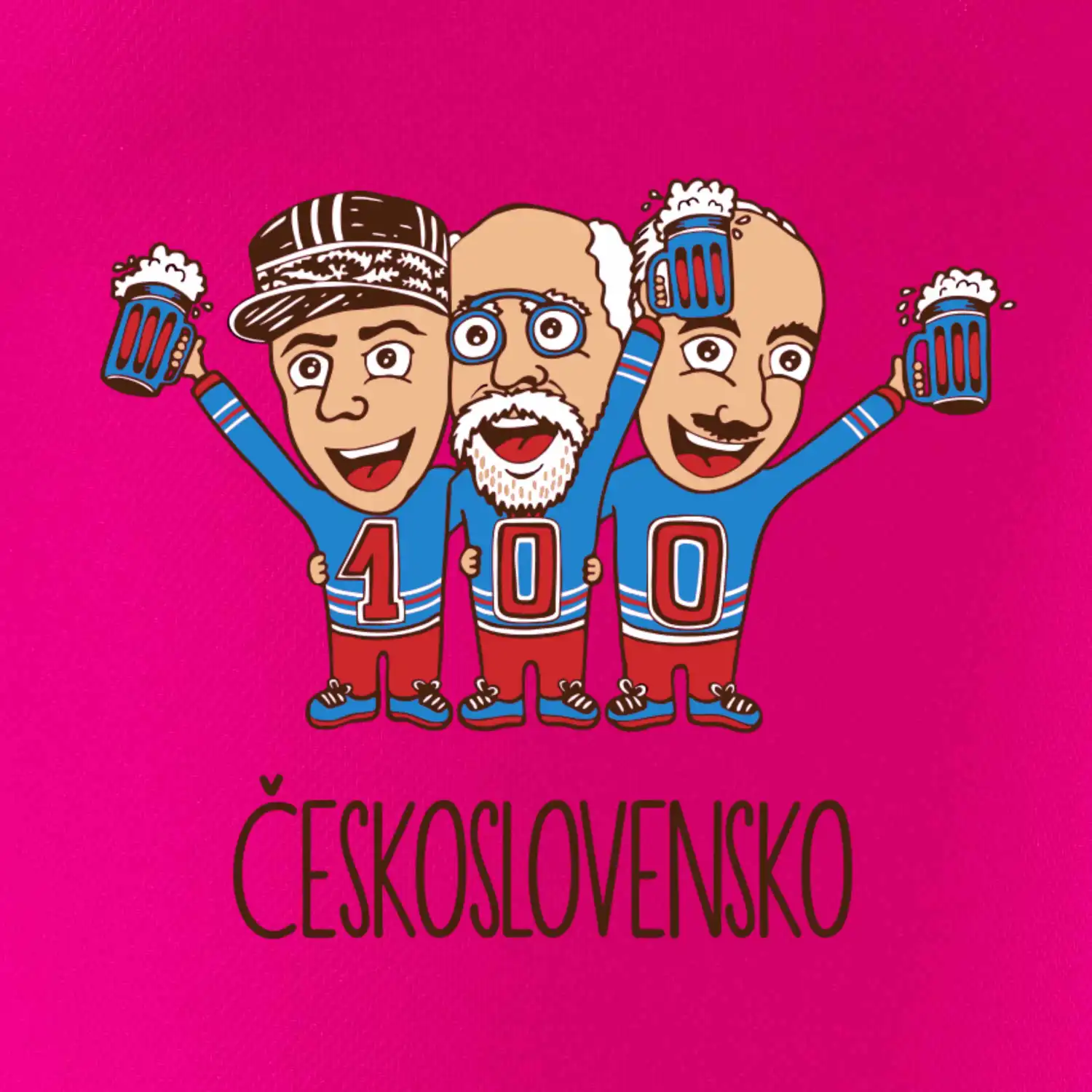 Československo 100 let - pivo  (Pecka design)