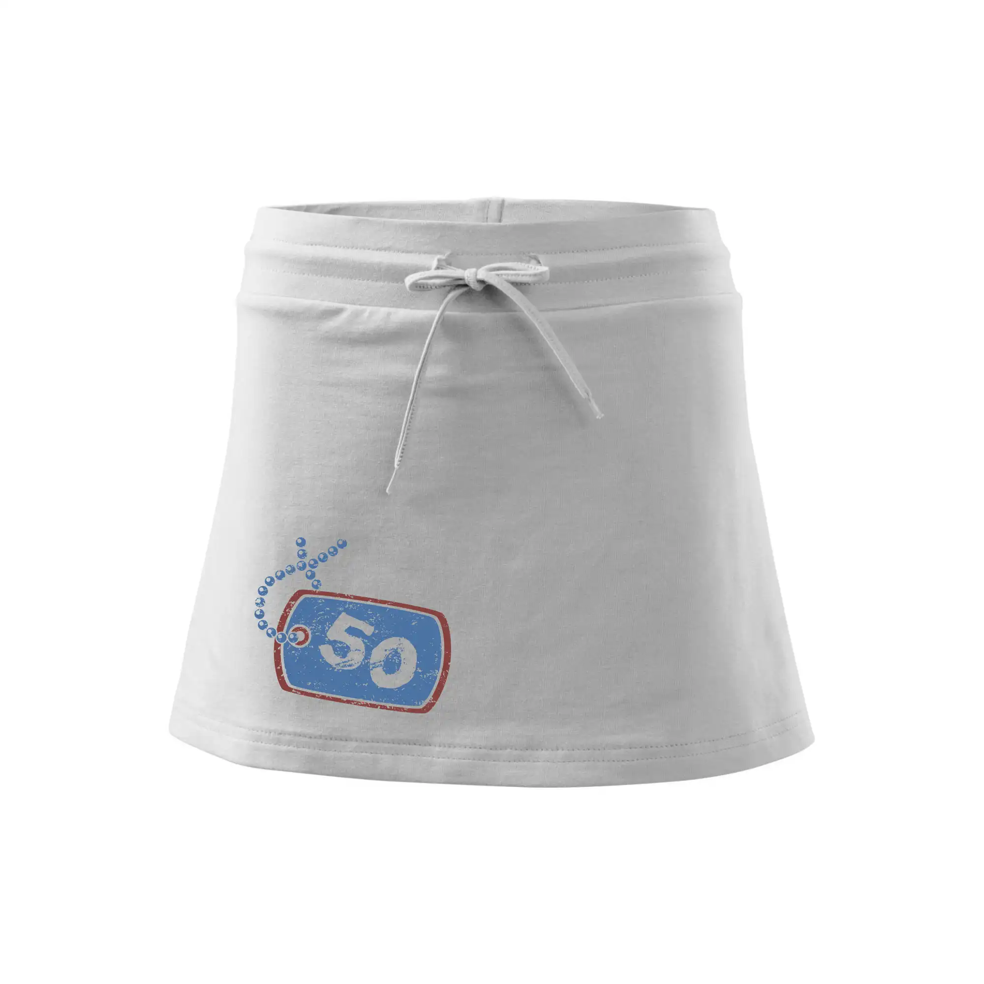 50 na krku štítek