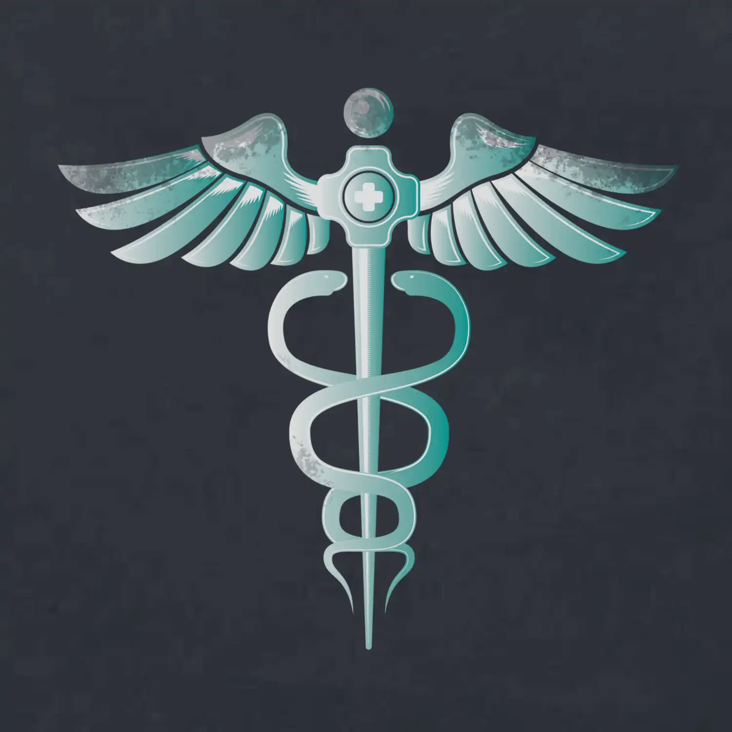Hrdinové zdravotnictví - logo (Pecka design)