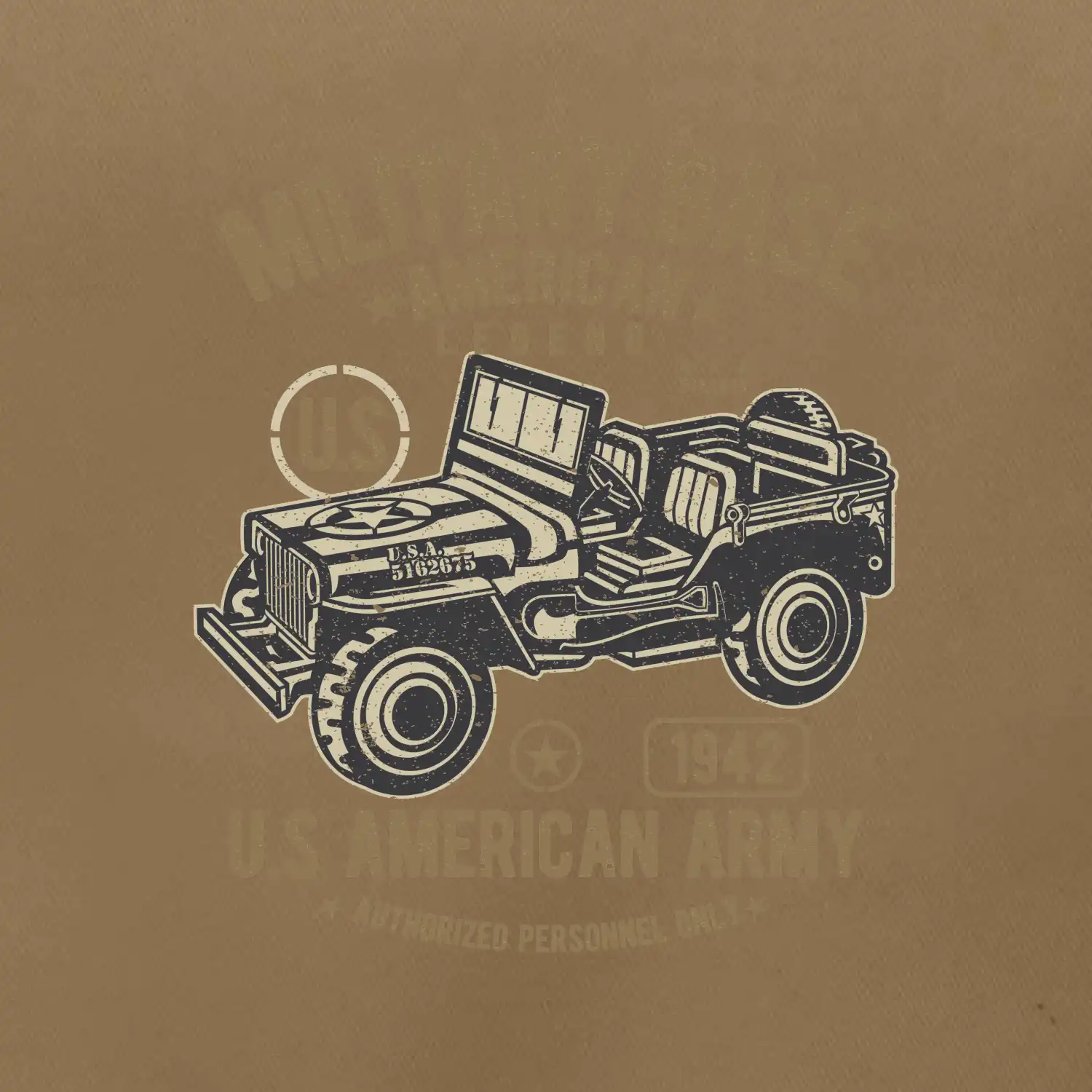 American Army Jeep