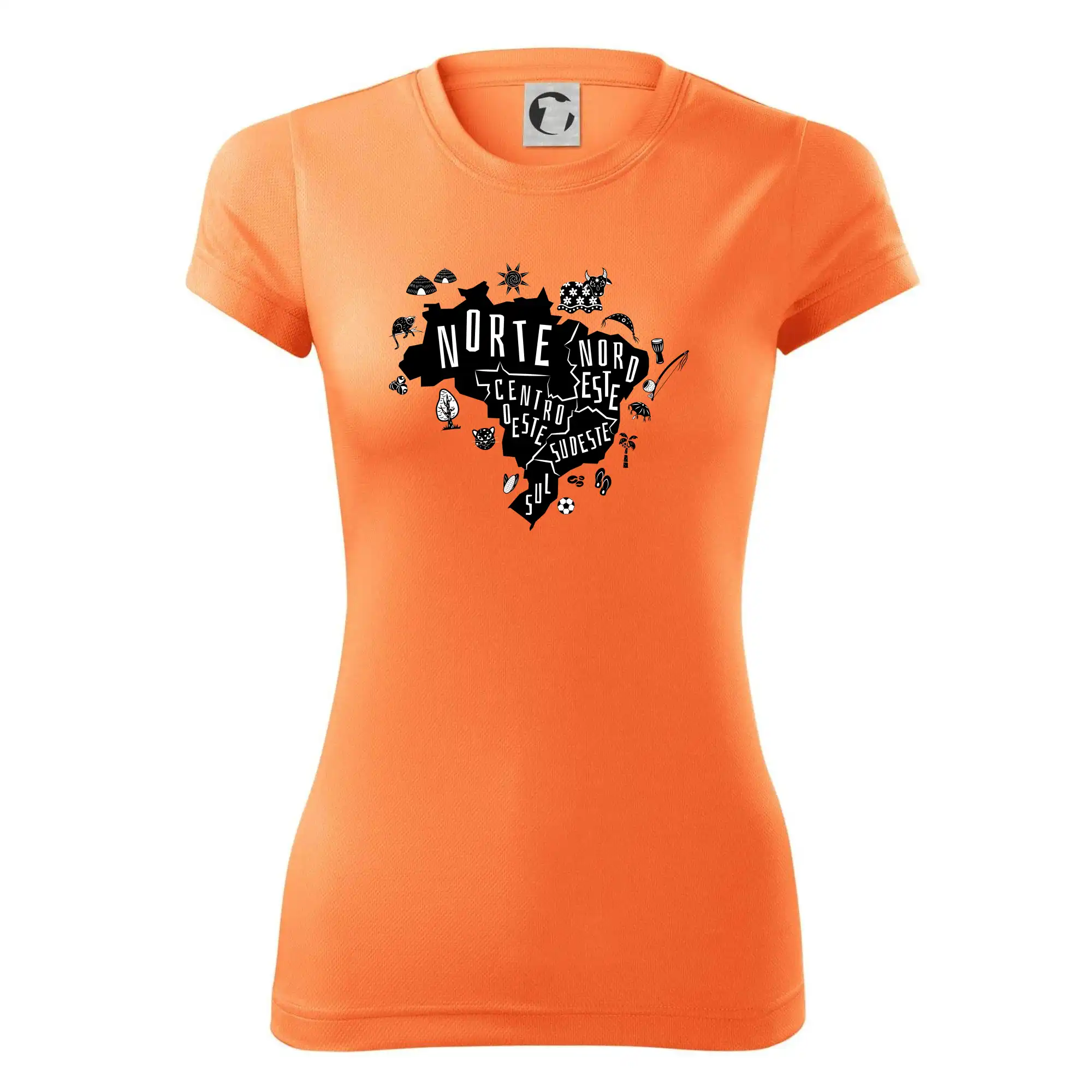 Brazílie mapa a zvyky