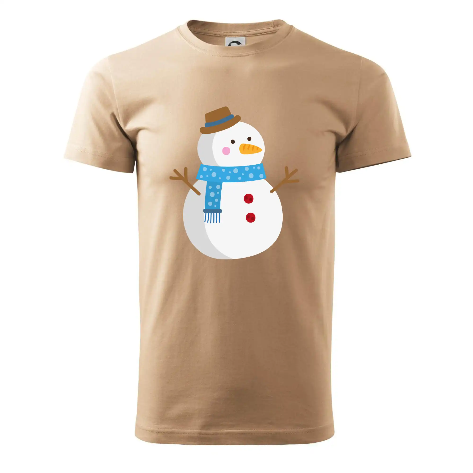 Sněhulák se šálou
