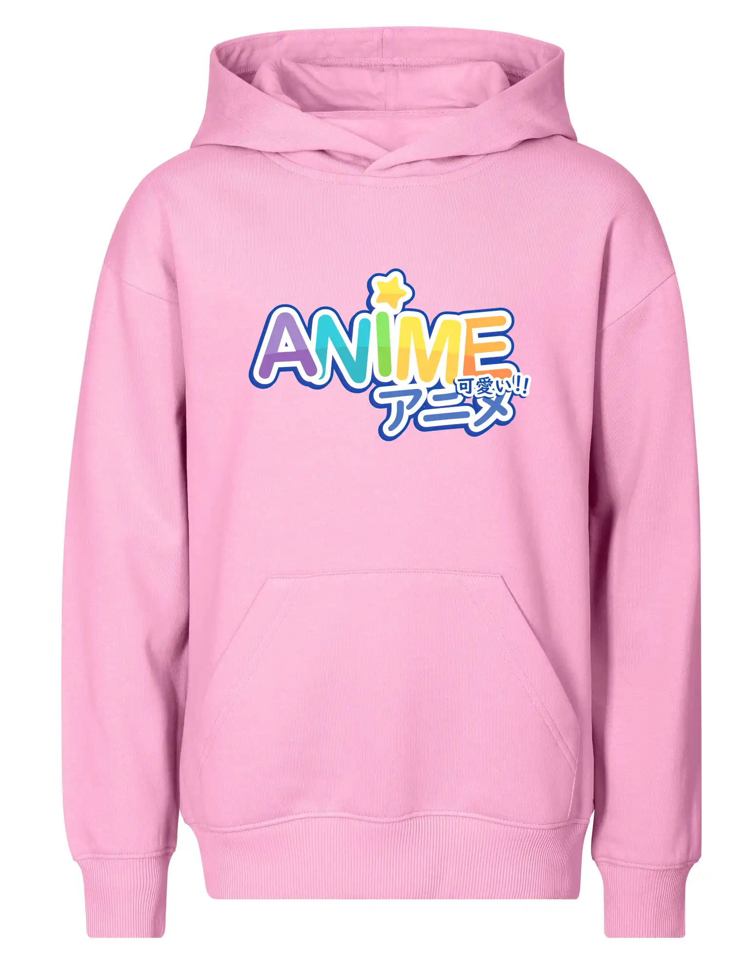 Anime nápis duhový