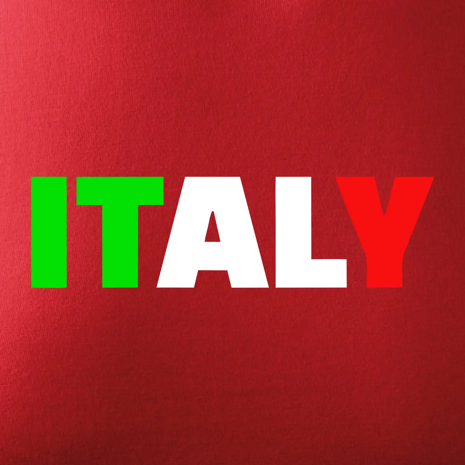 Italy Nápis