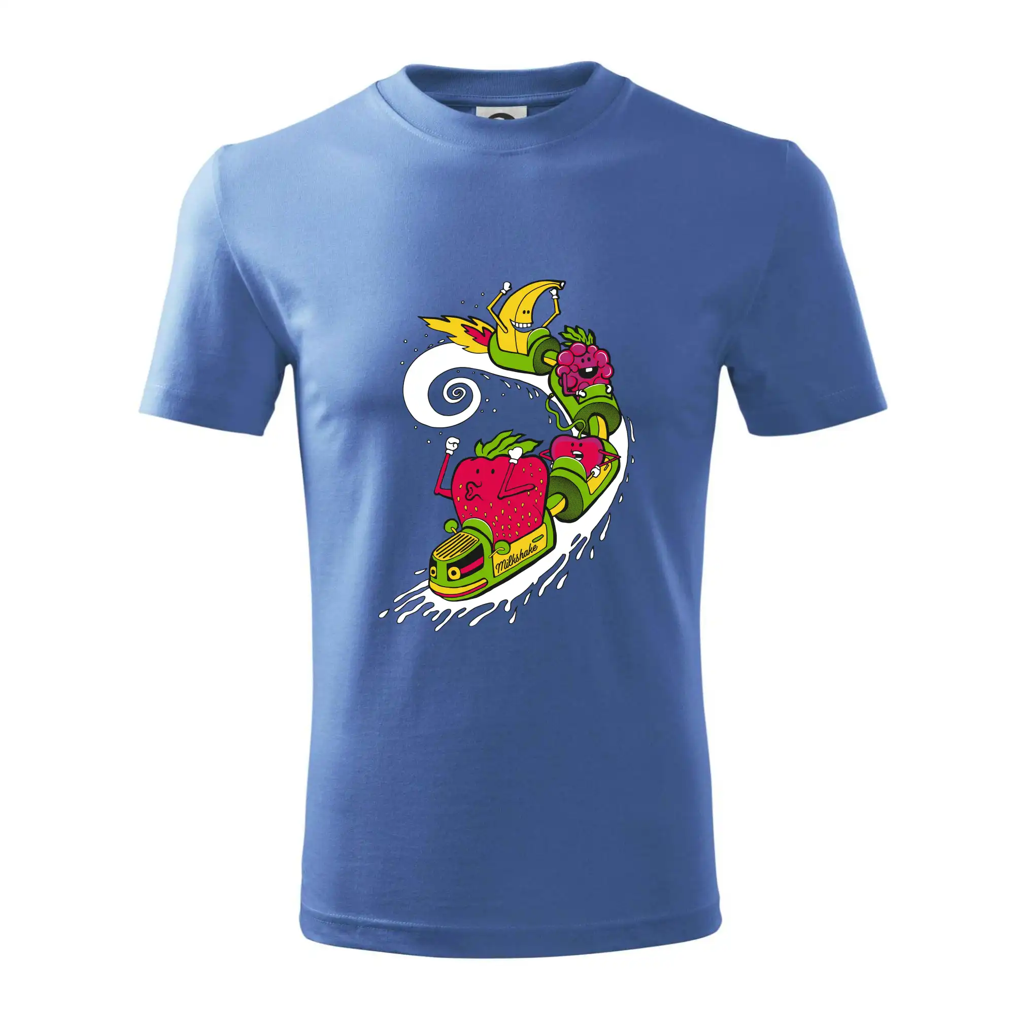 Milkshake vlak kreslený (Pecka design)