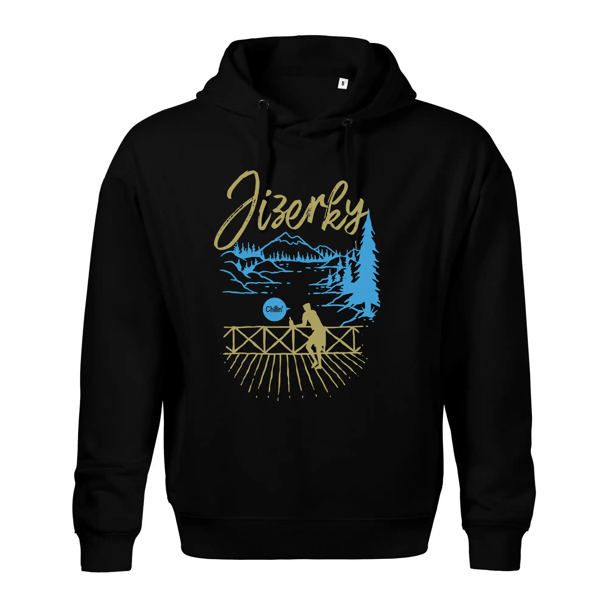 Jizerky - modrý les chill