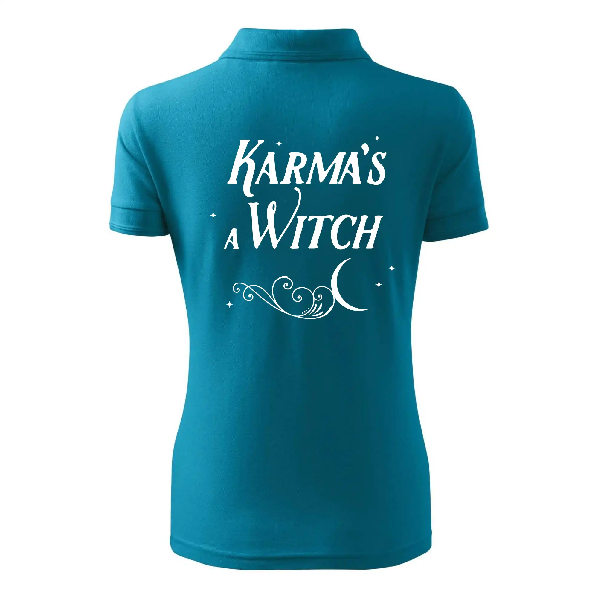 Karma's a Witch - nápis
