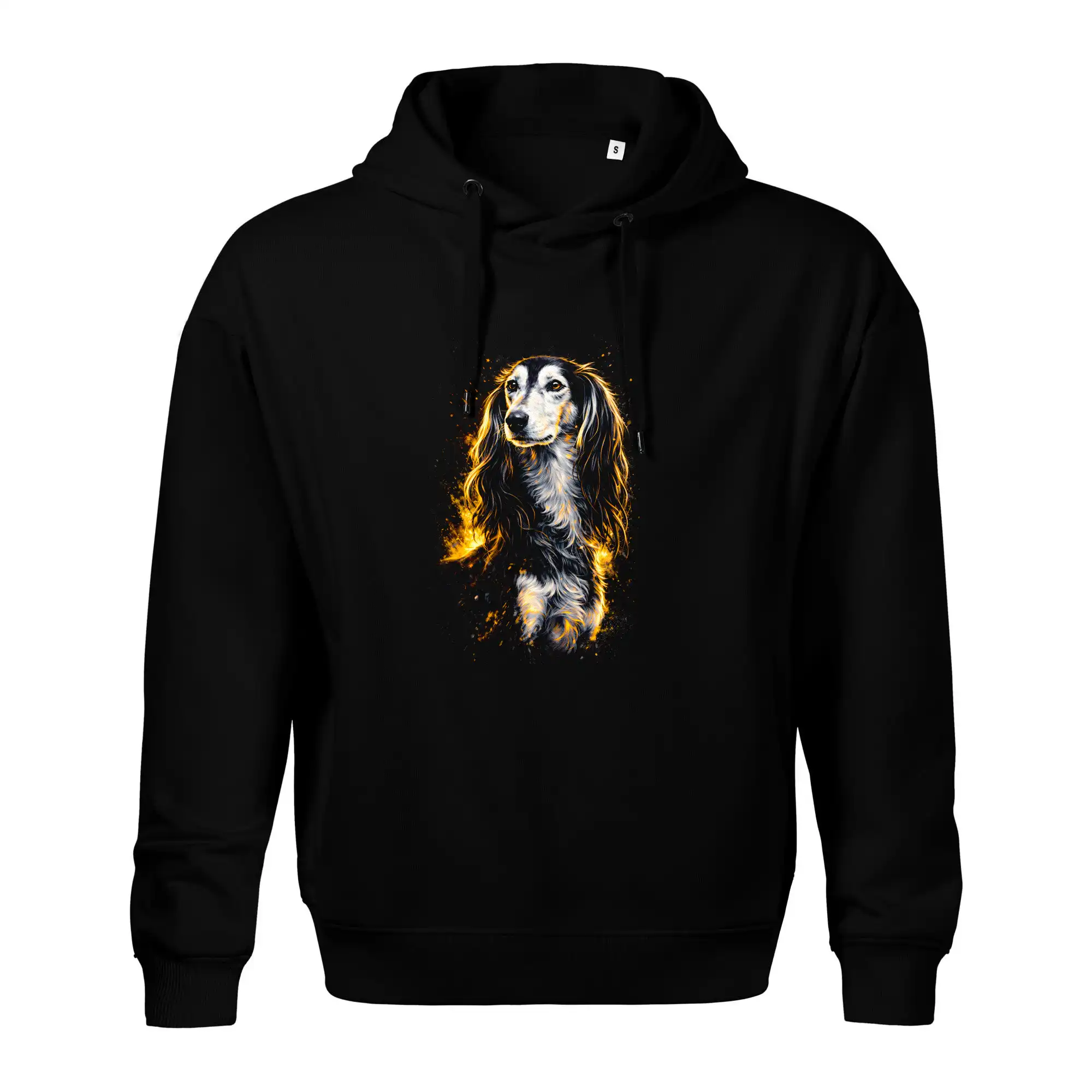 Obrázek polotón perský chrt