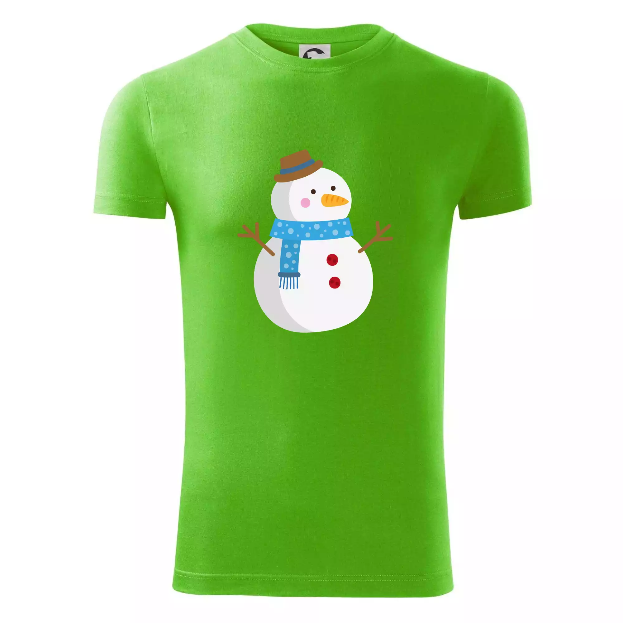 Sněhulák se šálou