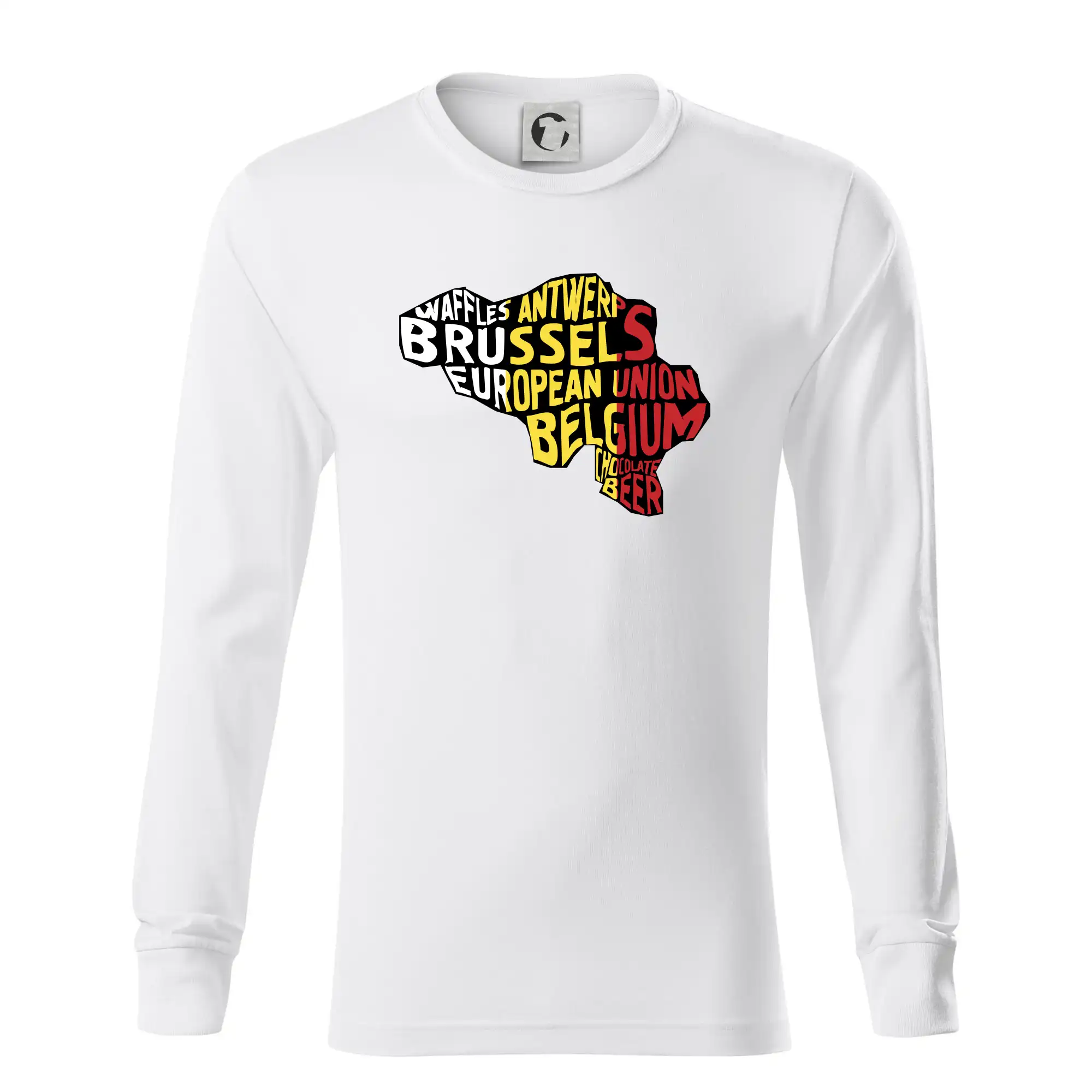Mapy - názvy měst - Belgie