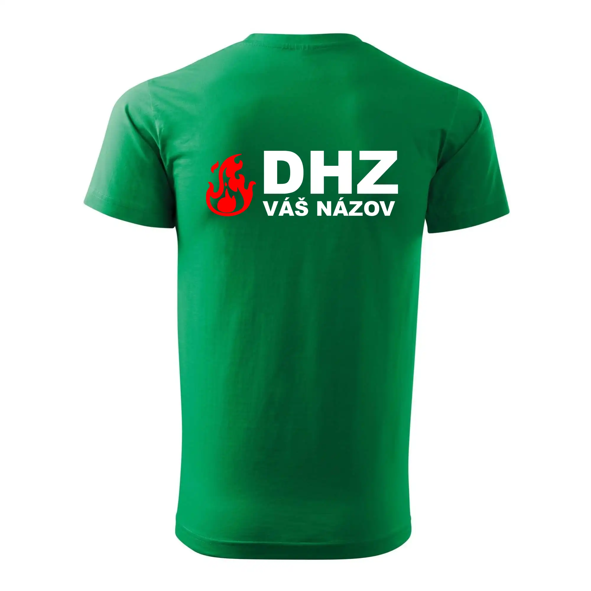 DHZ (oheň, názov sboru - vlastný nápis)