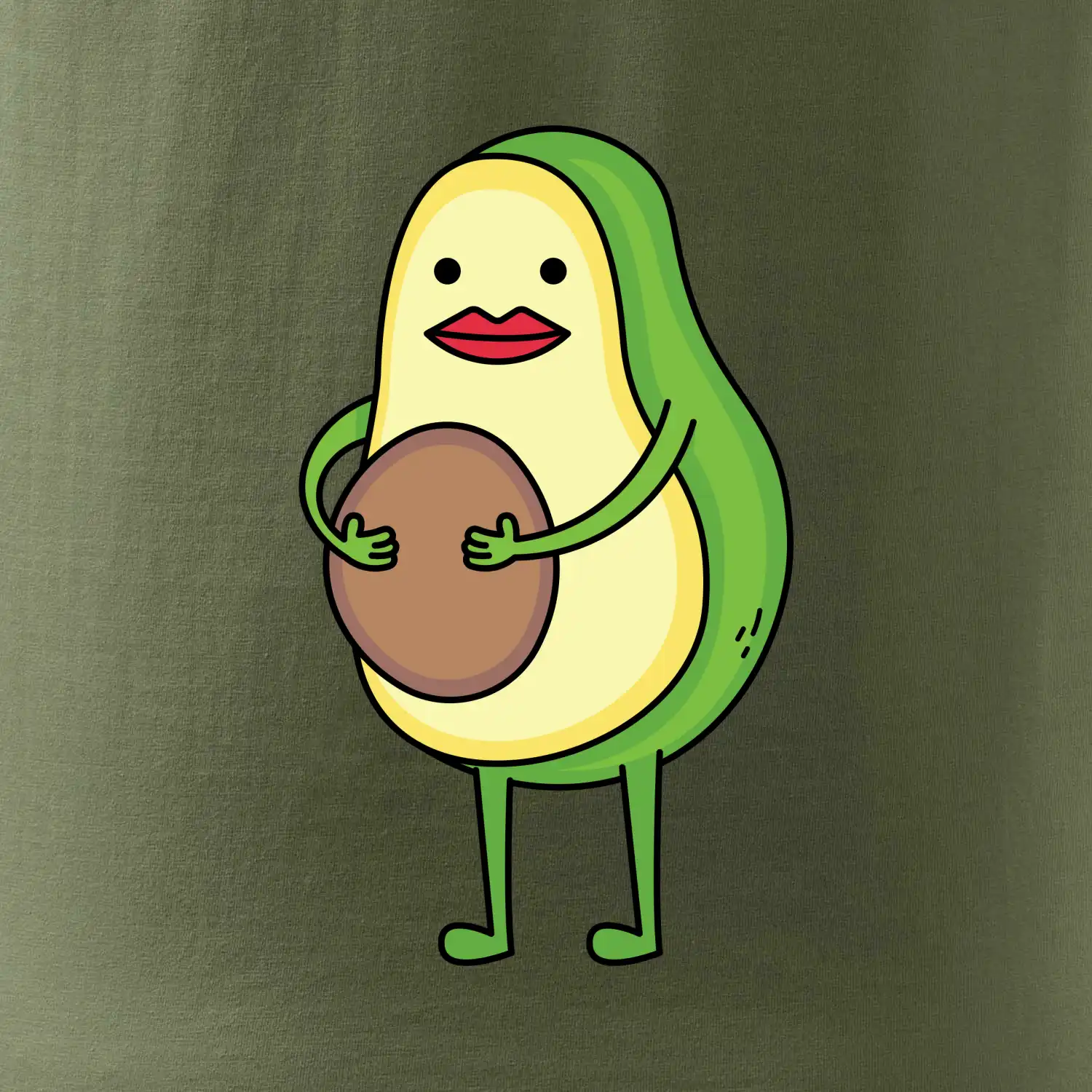 Párové triko - avokádo