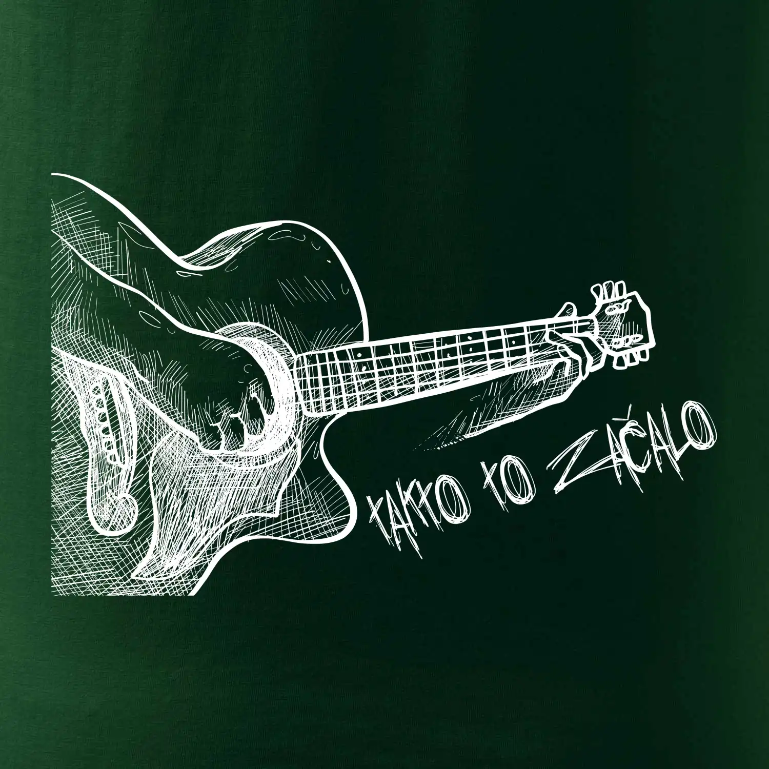 Gitara, takto to začalo