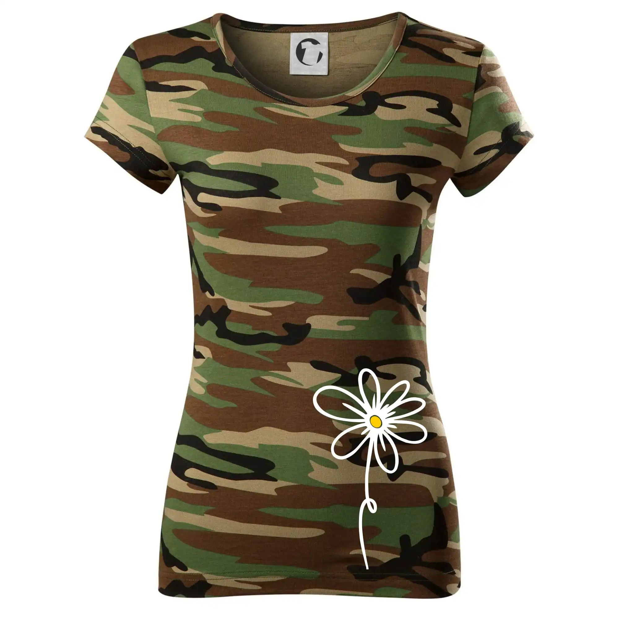 Kopretina - dole na výšku