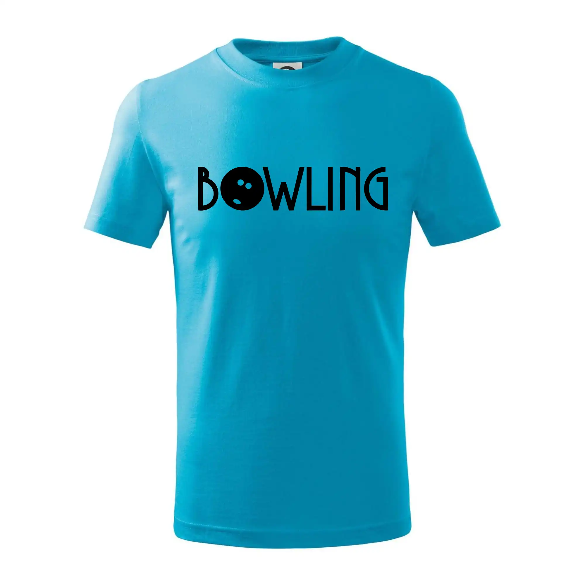 Tričká Bowling - Bowling nápis - Tričko detské bavlnené