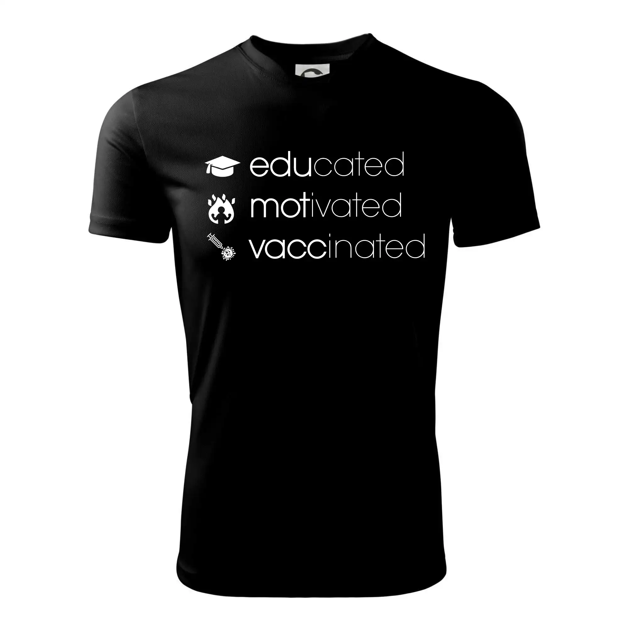 Educated motivated vaccinated