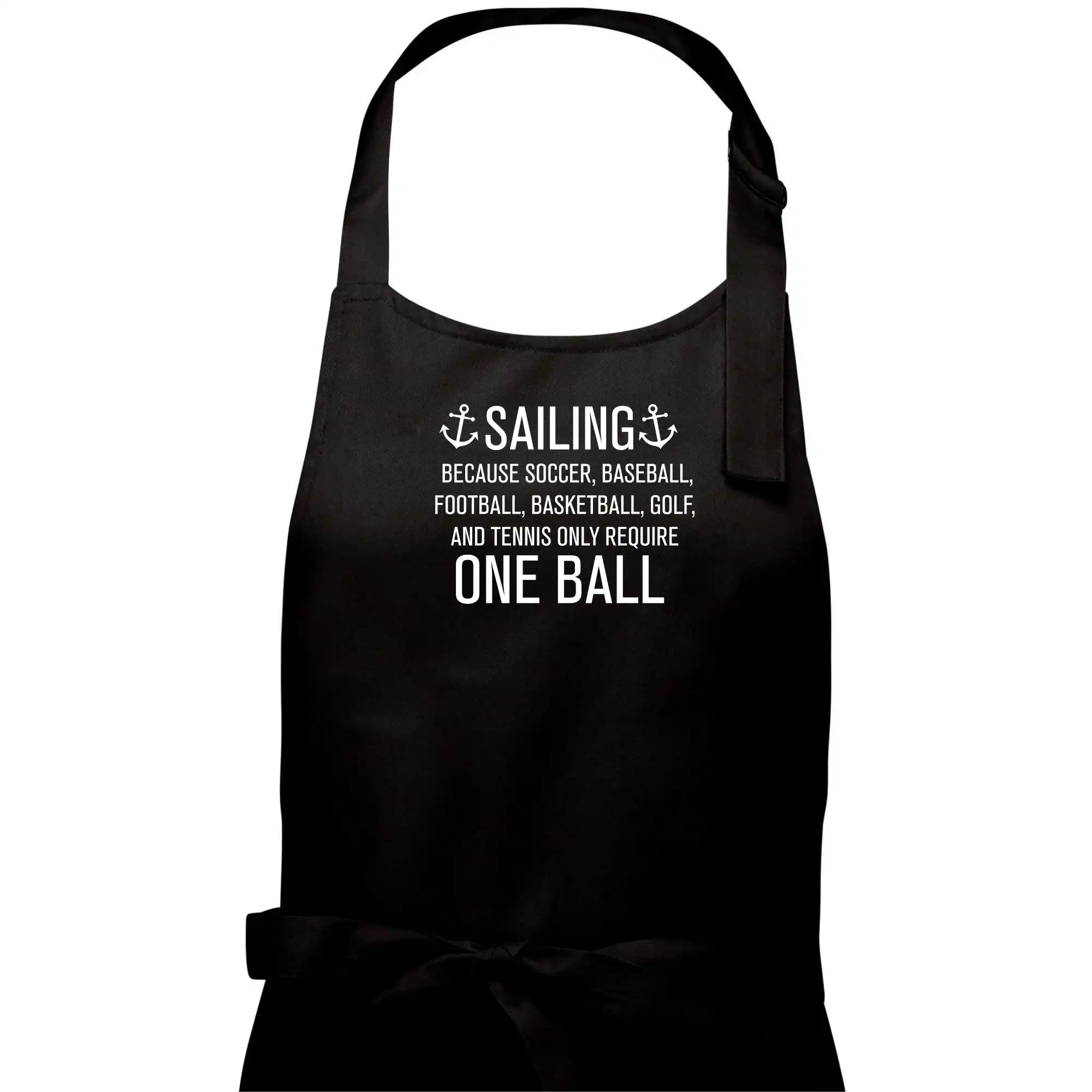 Sailing beacause one ball