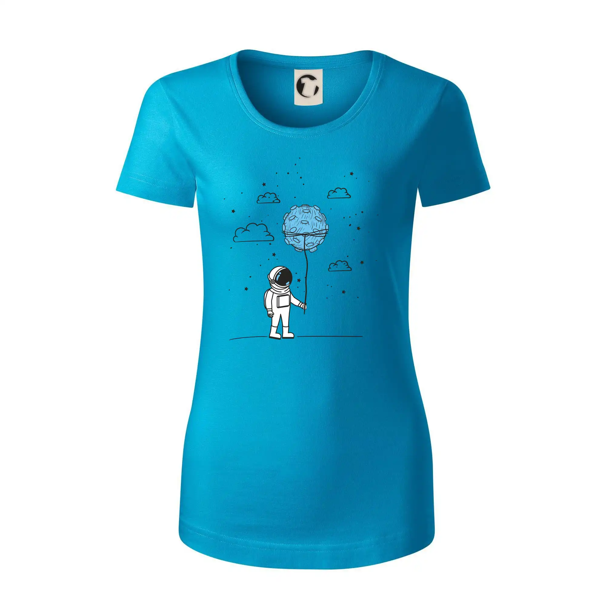 Astronaut s balónkem