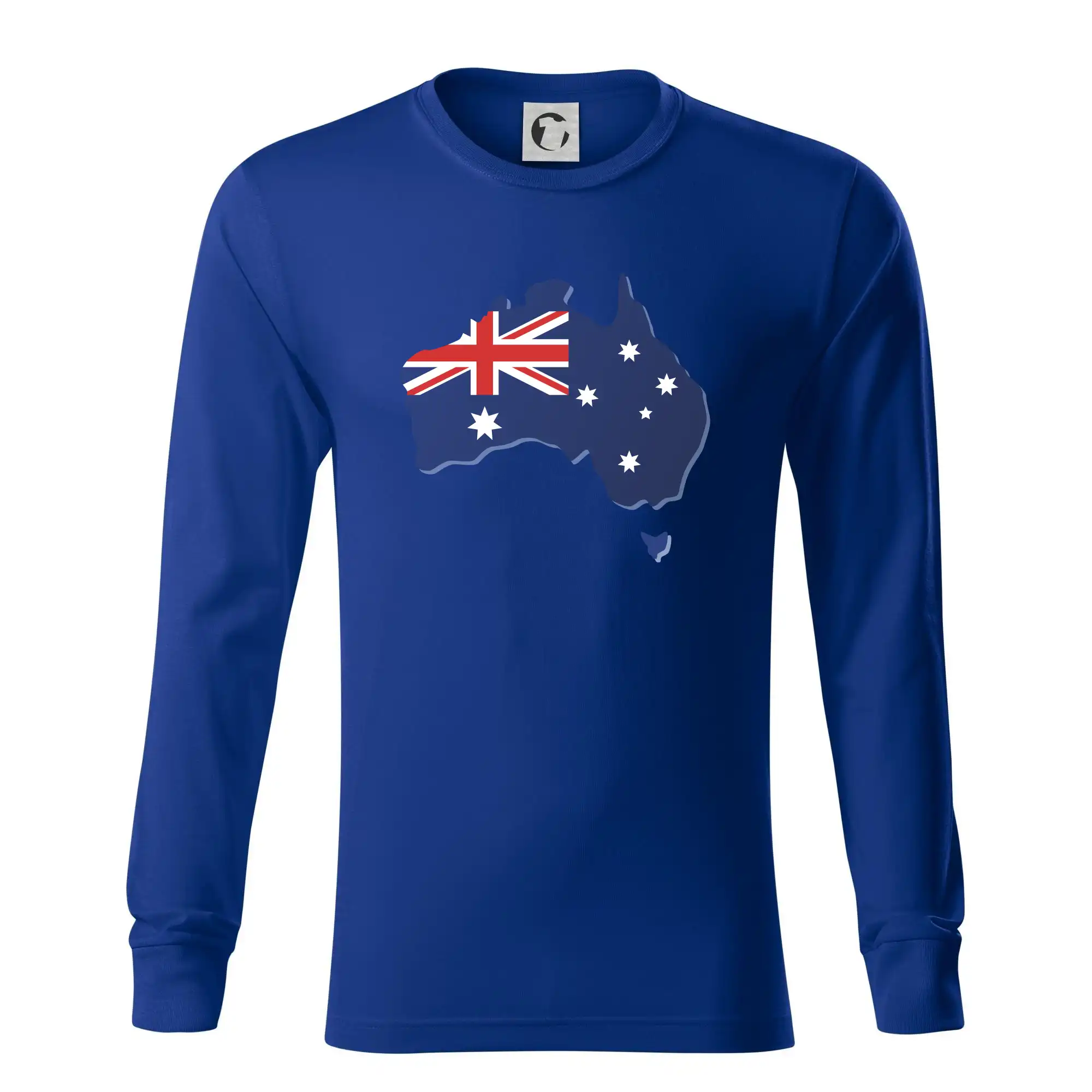 Austrálie - vlajka mapa