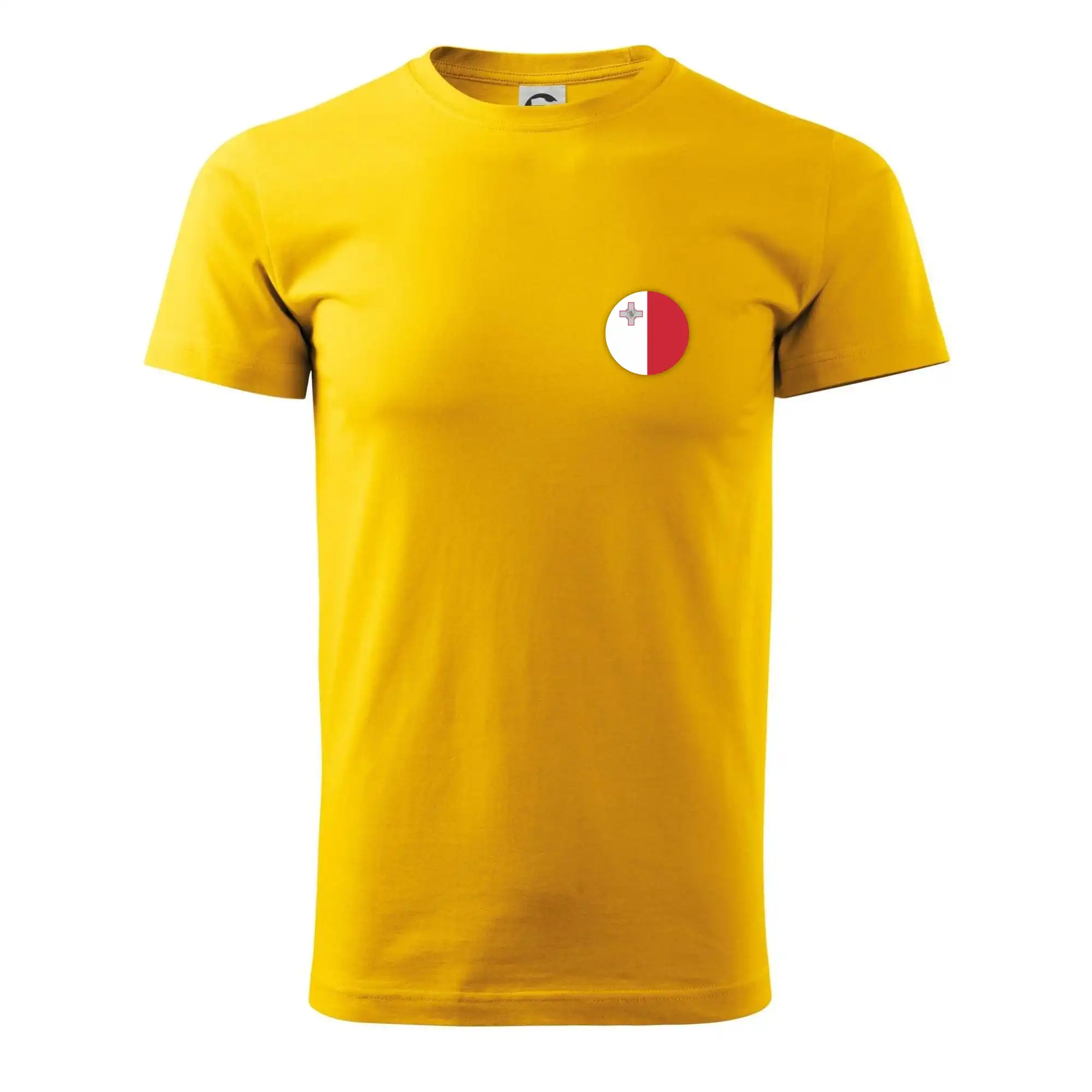 Vlajka Malta kulatá na prso