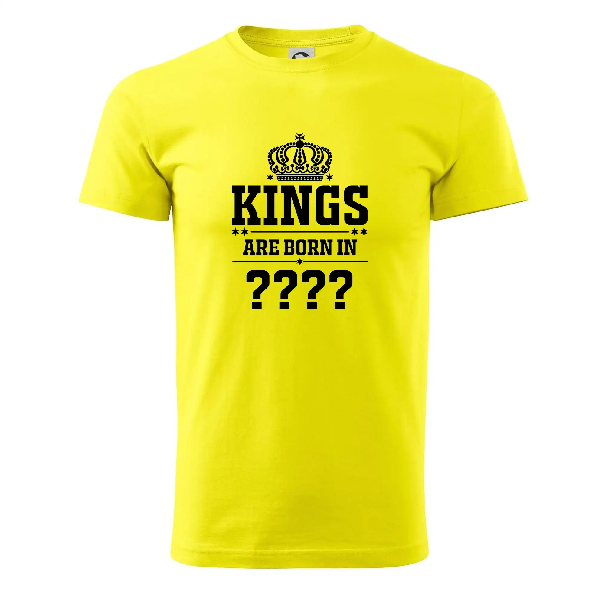 Kings are born in  (vlastní měsíc narození)