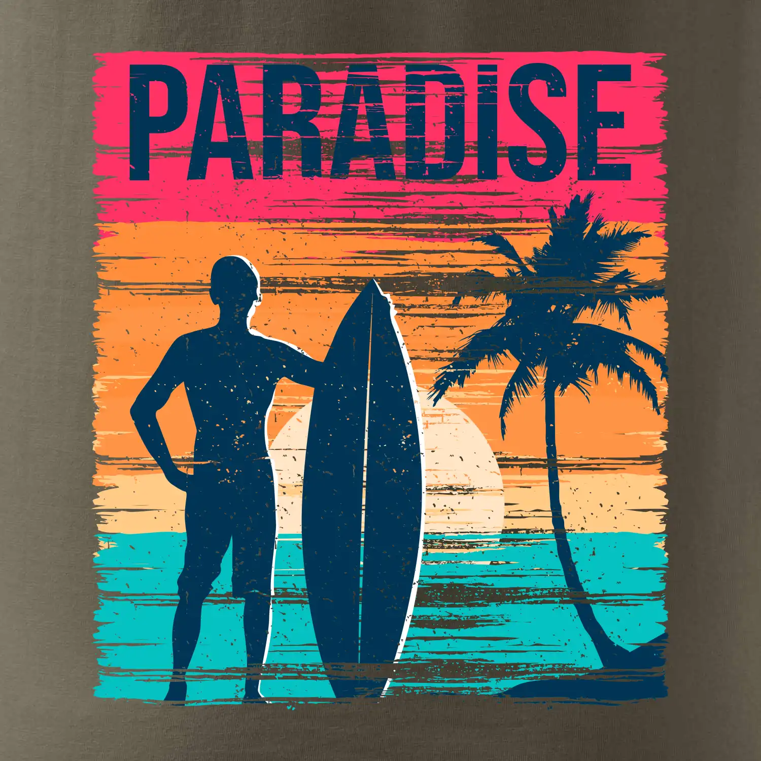 Paradise - barevný čtverec