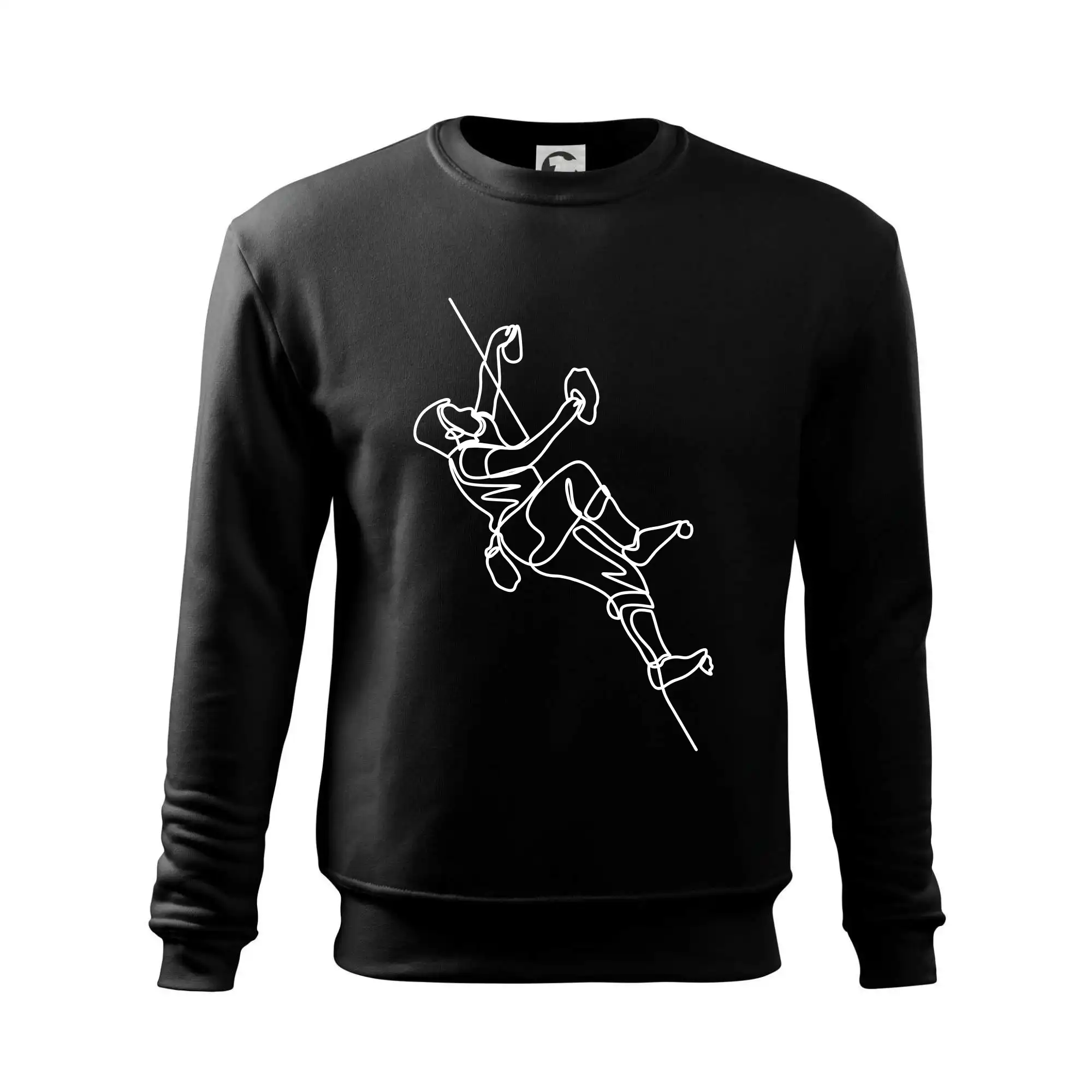 Lezecká stěna jedním tahem