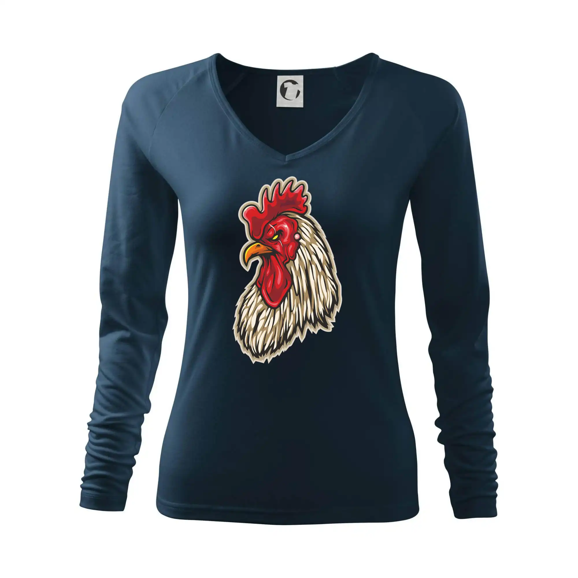 Tričká so zvieratami - Kohút naštvaný - Tričko dámske Elegance