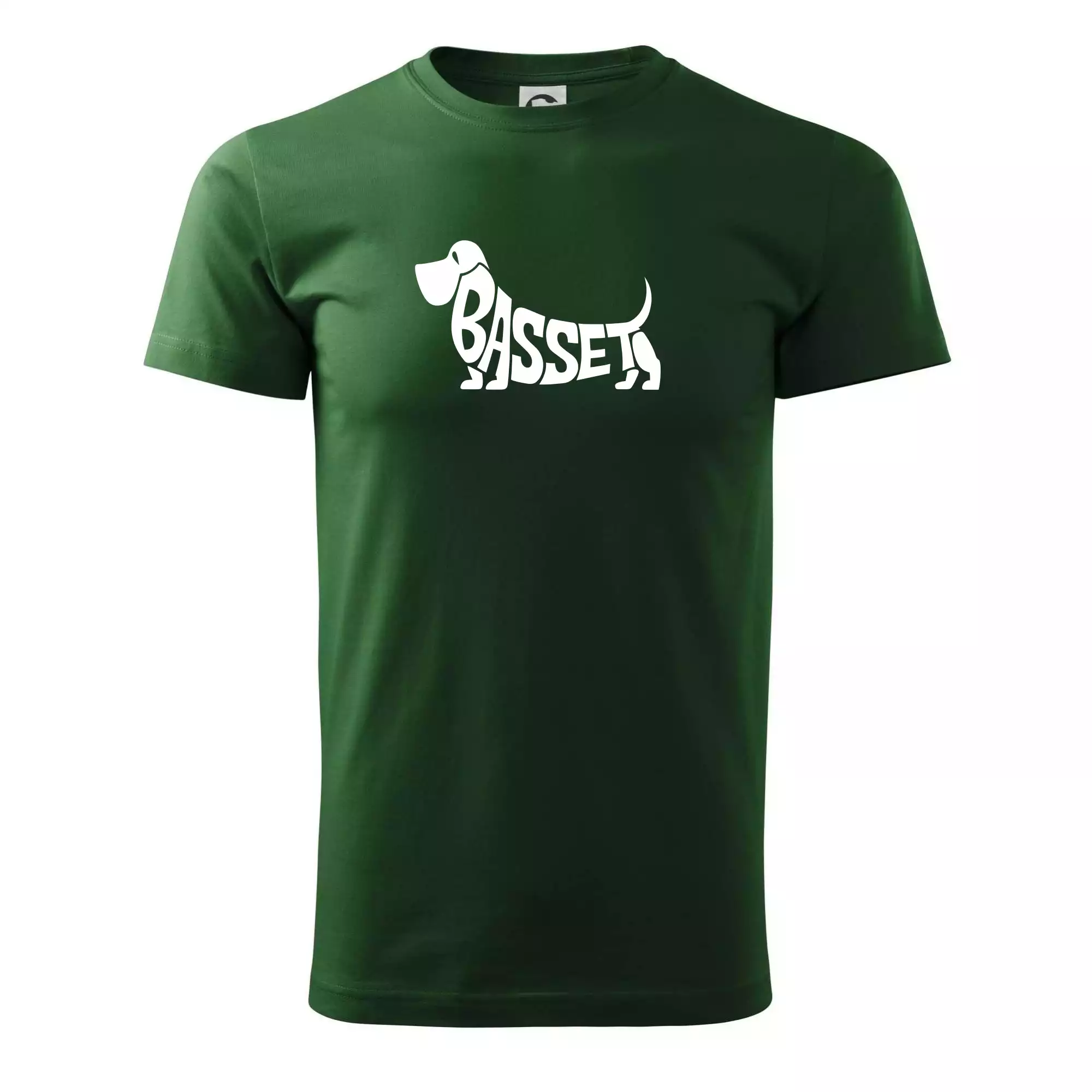 Basset nápis v těle