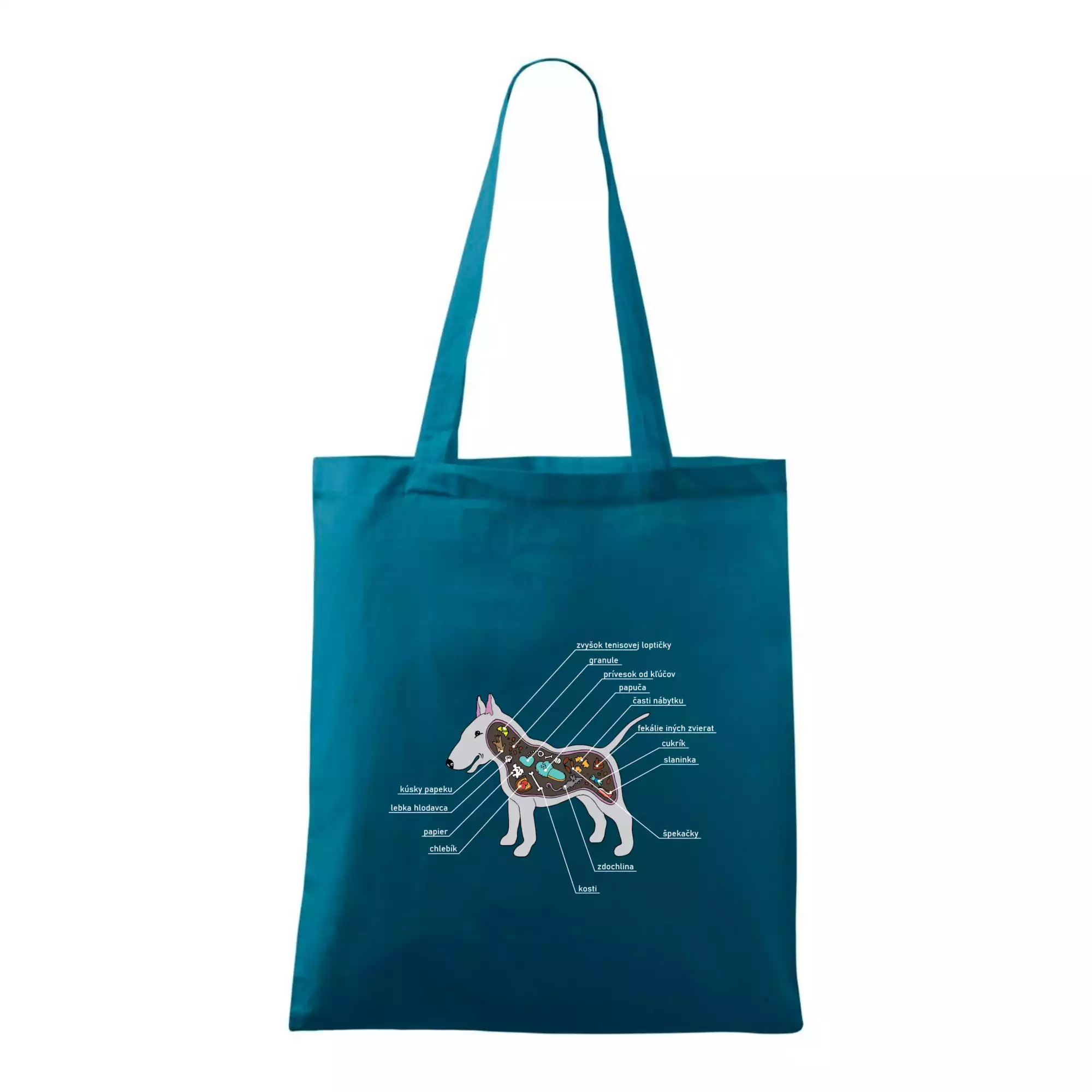 Tajemství bulteriéra s popisem  (Pecka Design)