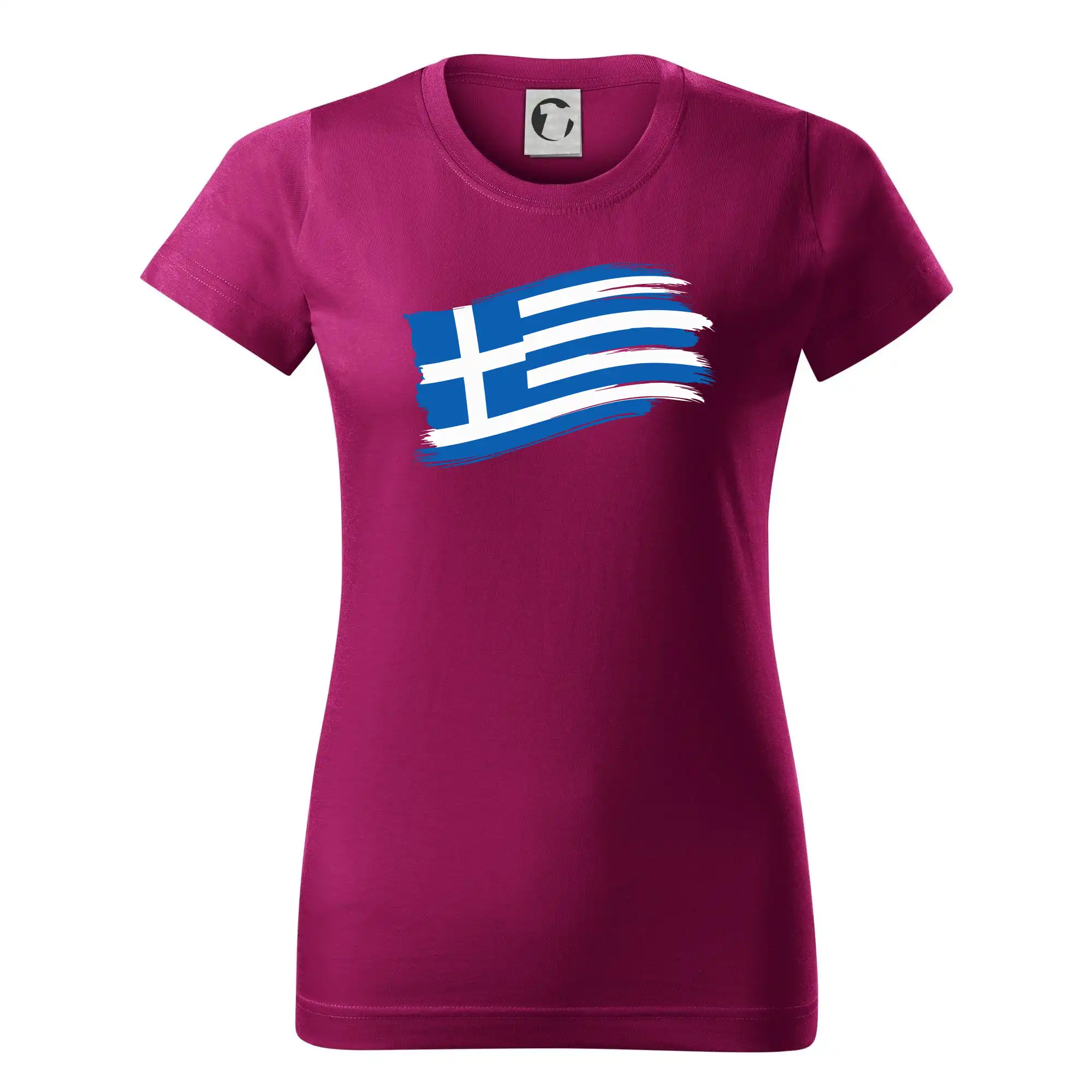 Řecko vlajka - štětkou