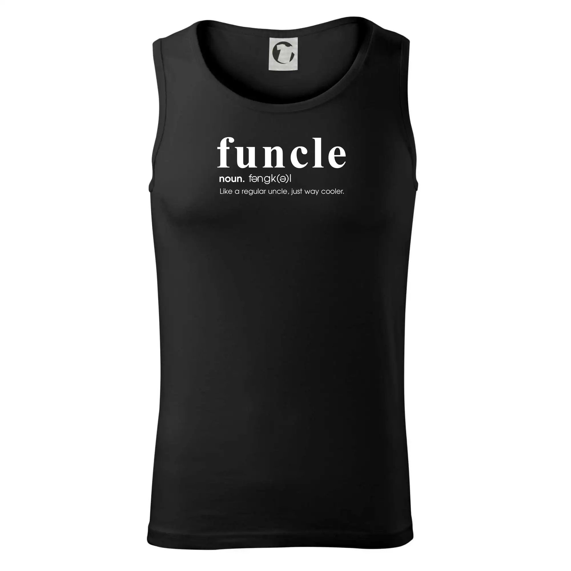 Rodinné tričká - Funcle - cooler uncle - Tielko pánske Core