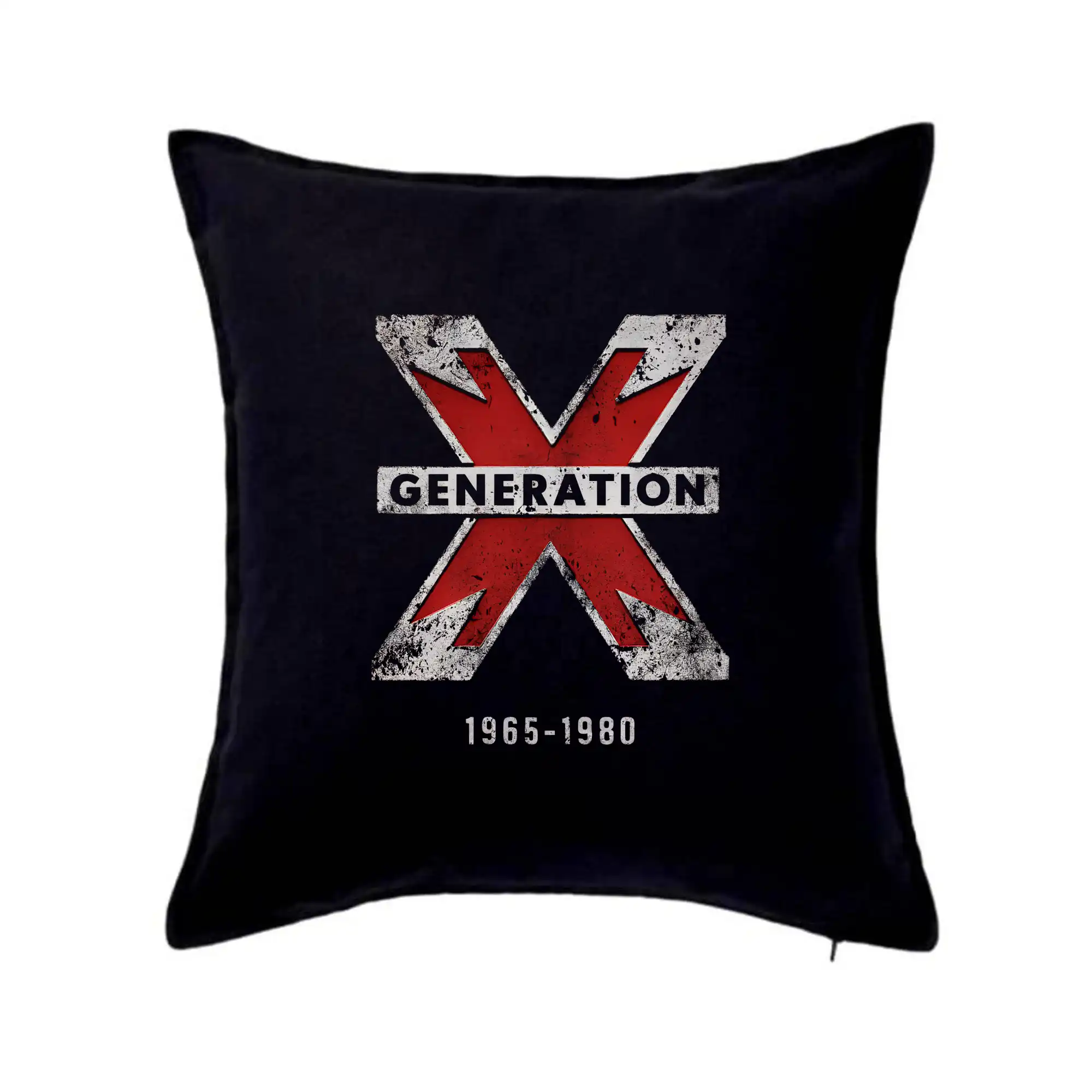 Tričká s motívmi ktoré frčia na internete - Generace X (Gen X) - X 1965 - 1980 - Vankúš 50x50