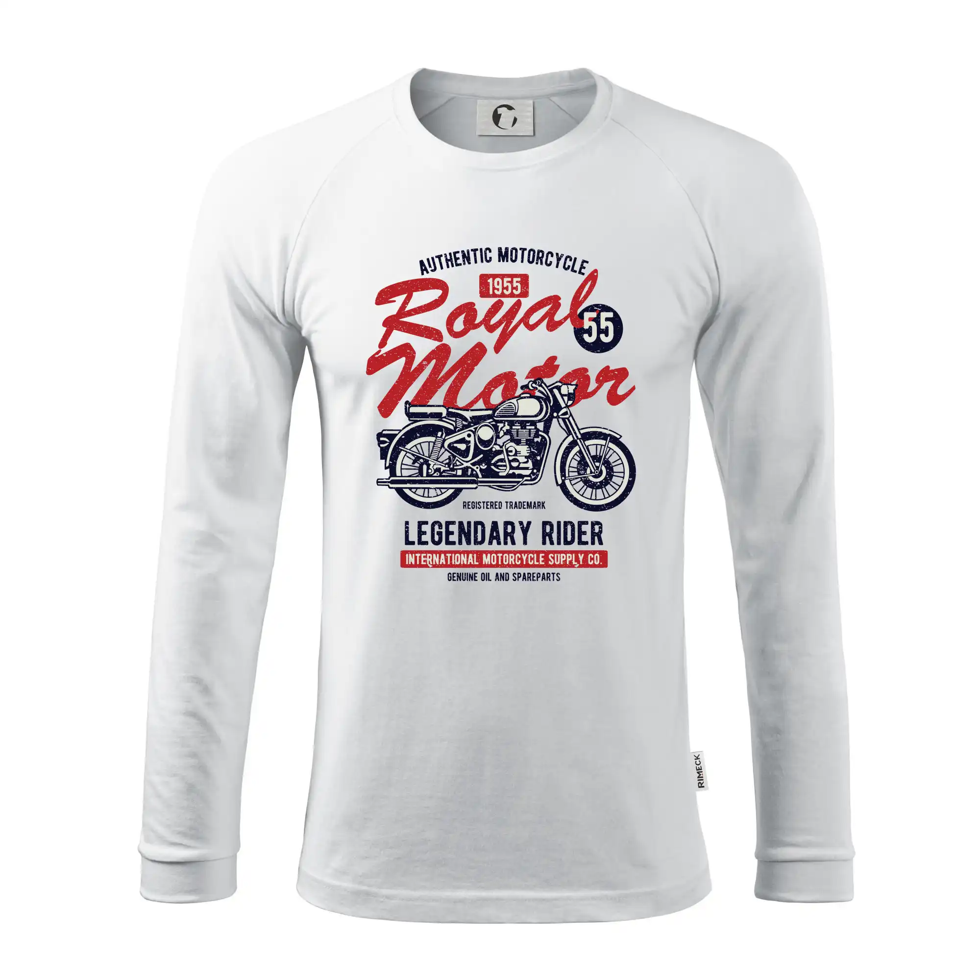 Tričká pre motorkárov¨ - Royal Motor - Pánske tričko s dlhým rukávom LS130