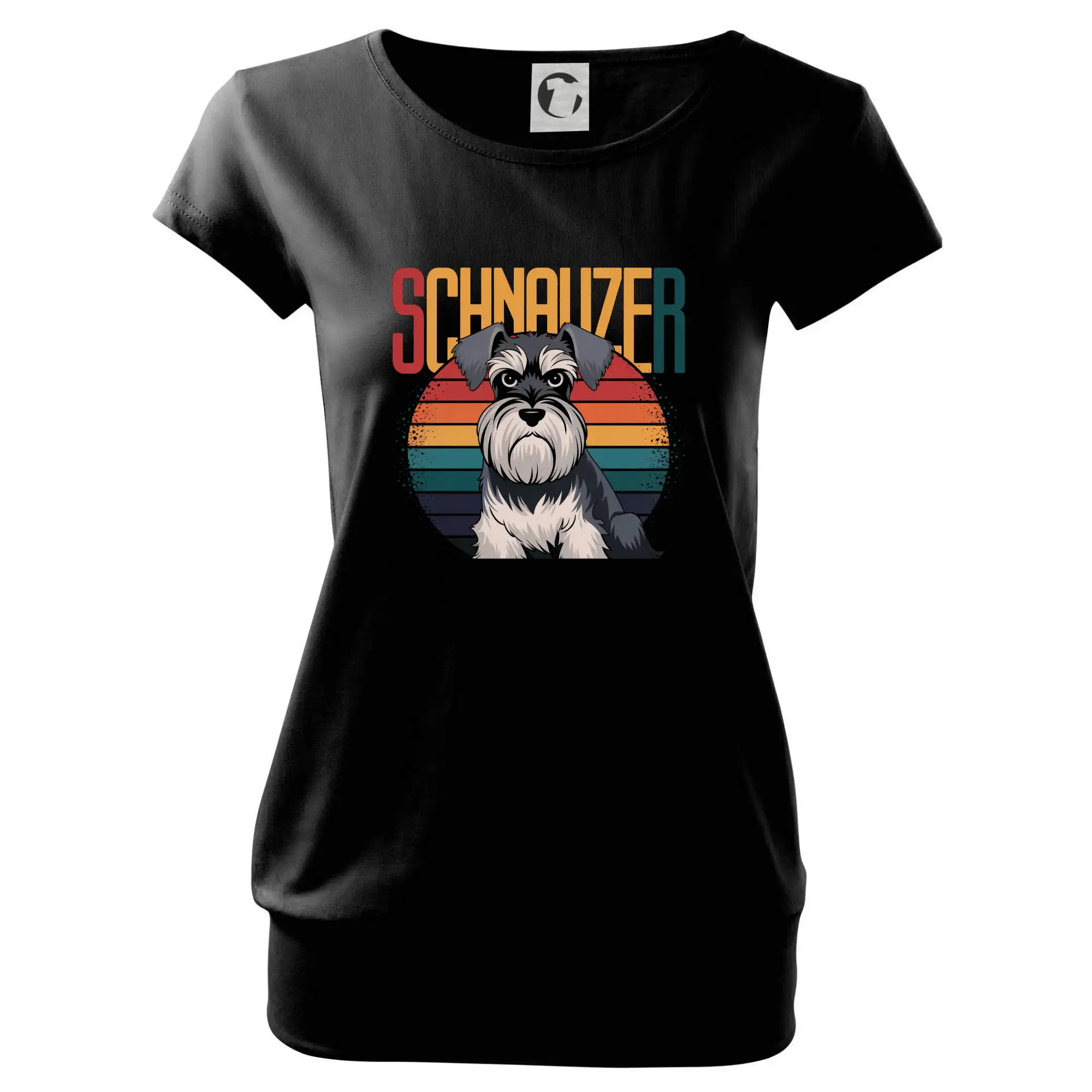 Ostatné psie plemená - Schnauzer farebné koliesko - Voľné tričko city