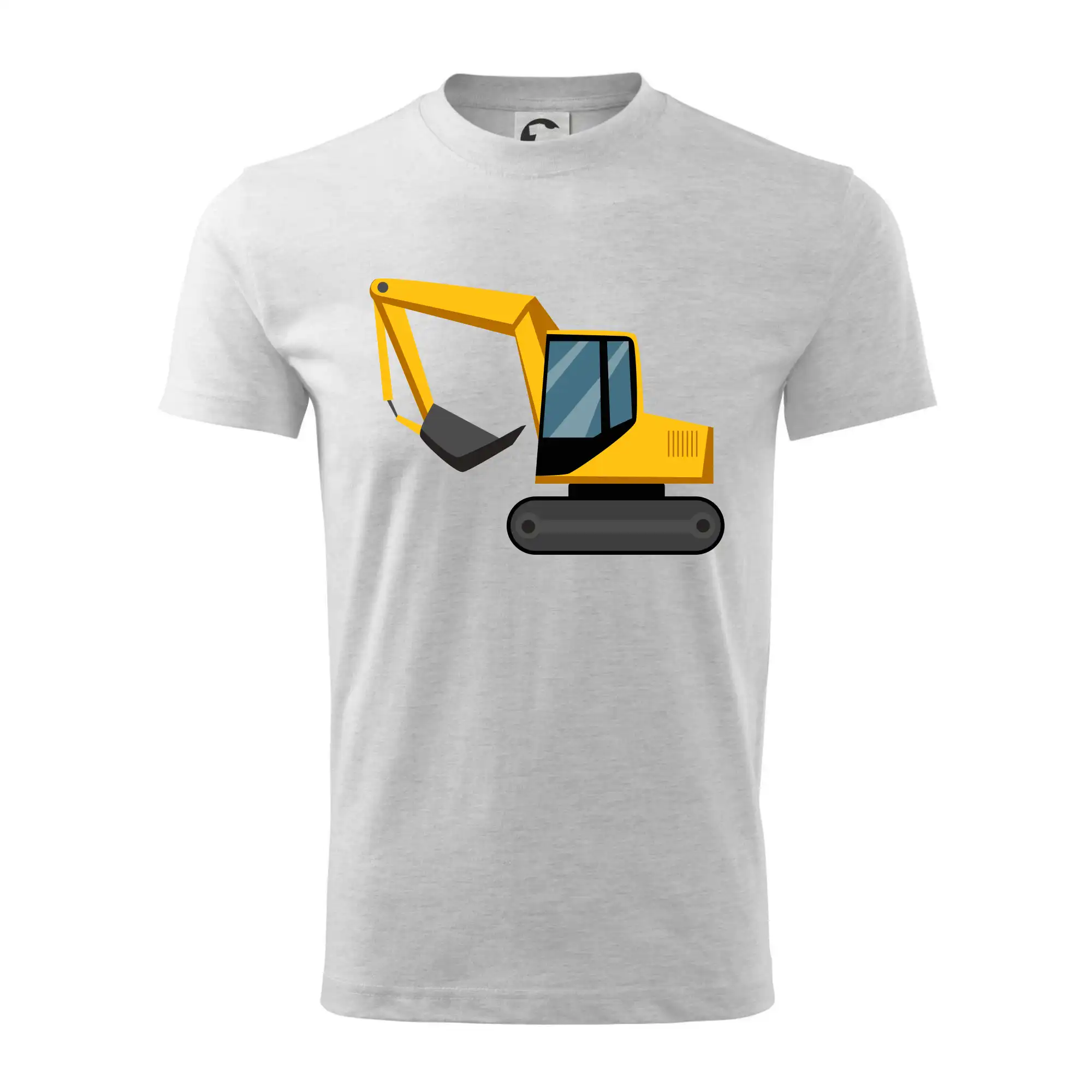 Bagr bez nápisu  z boku