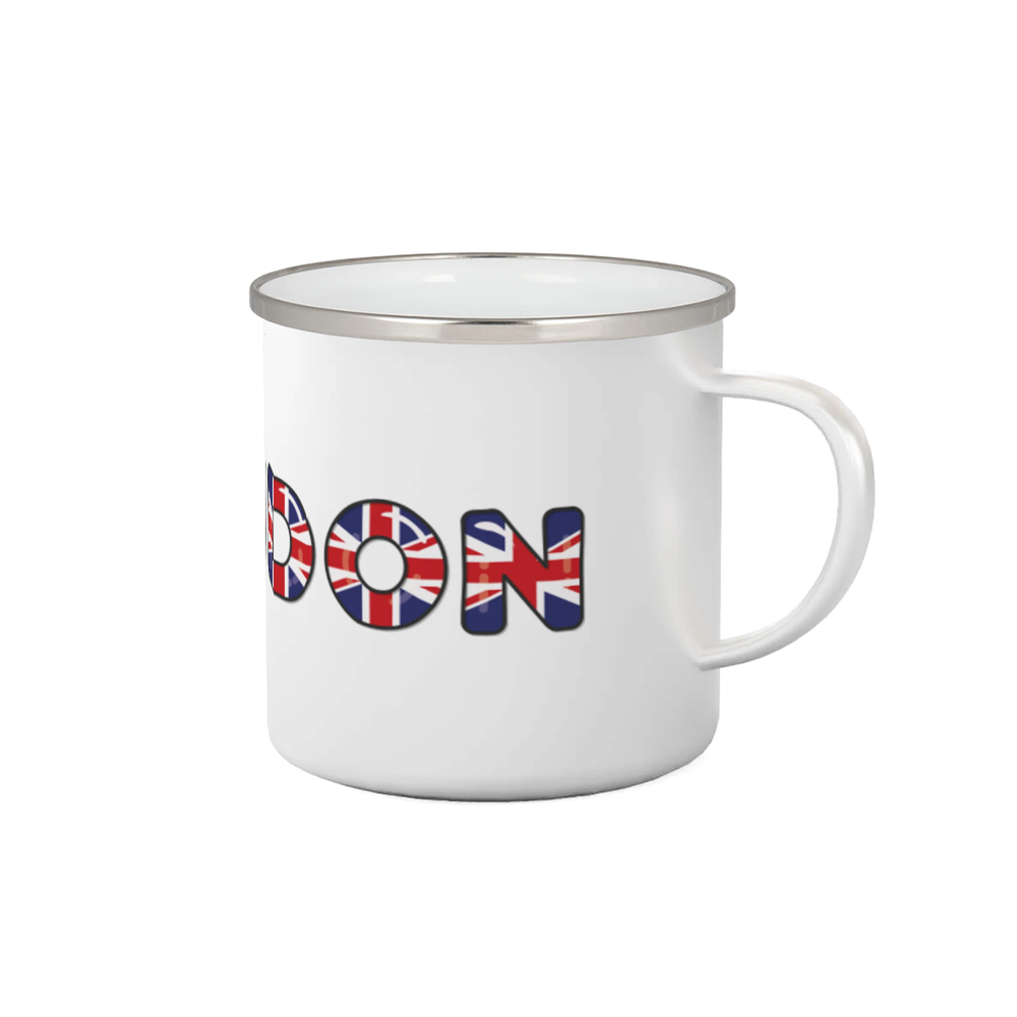 Tričká Anglicko - Nápis London vlajka - Plecháčik
