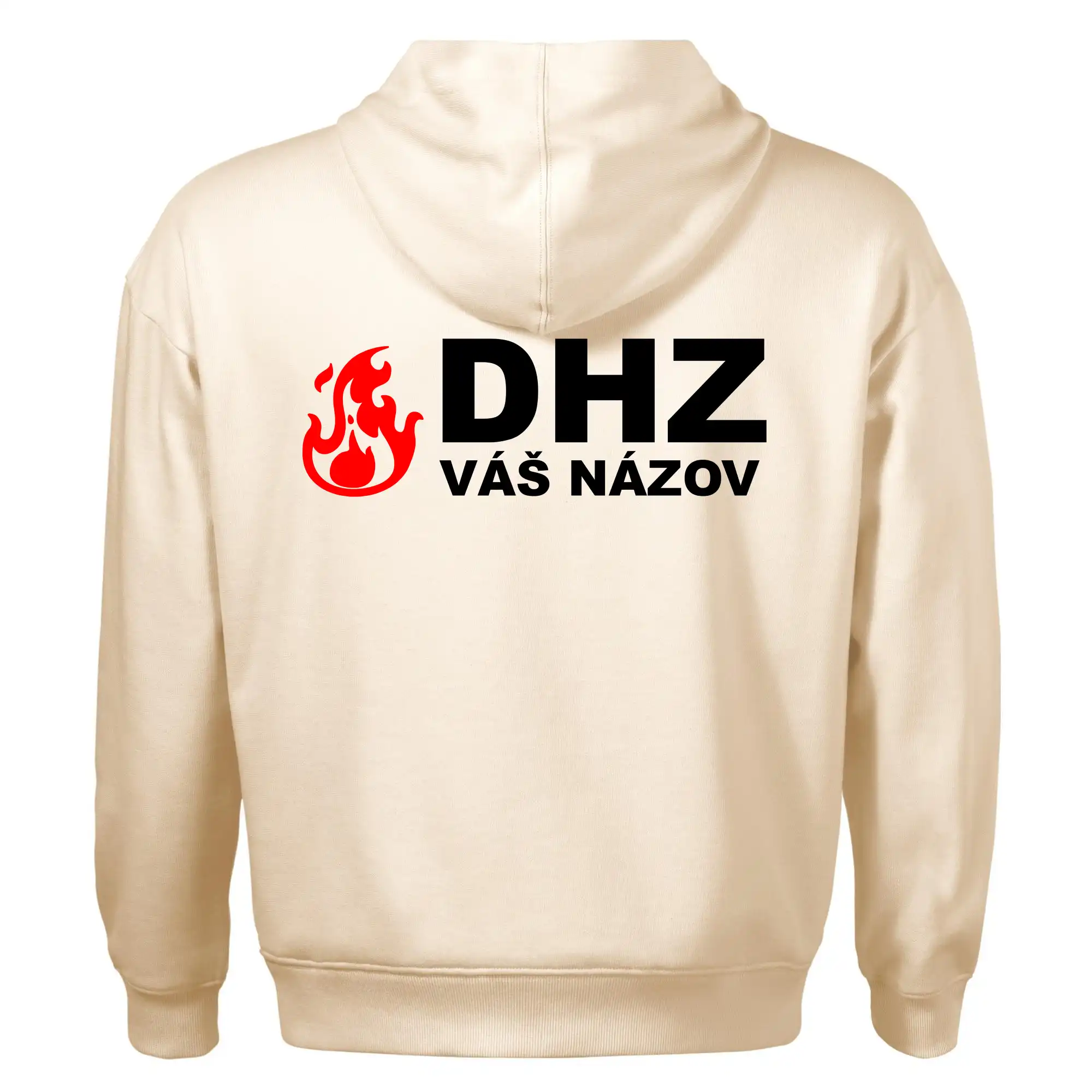 DHZ (oheň, firesport, názov sboru - vlastný nápis)