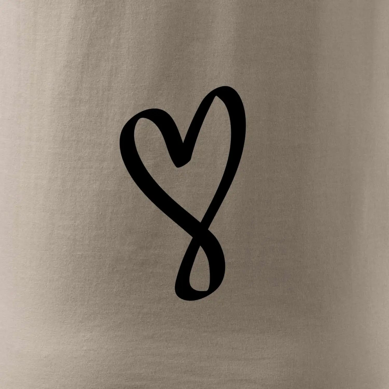 Srdce nekonečno na prso