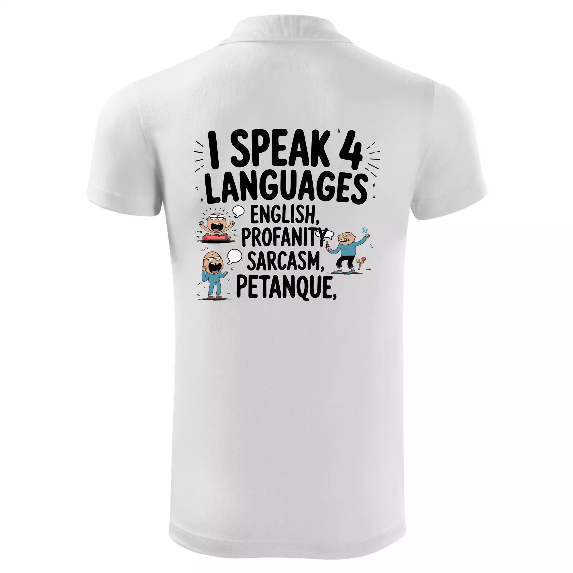 I speak 4 language - Petanque