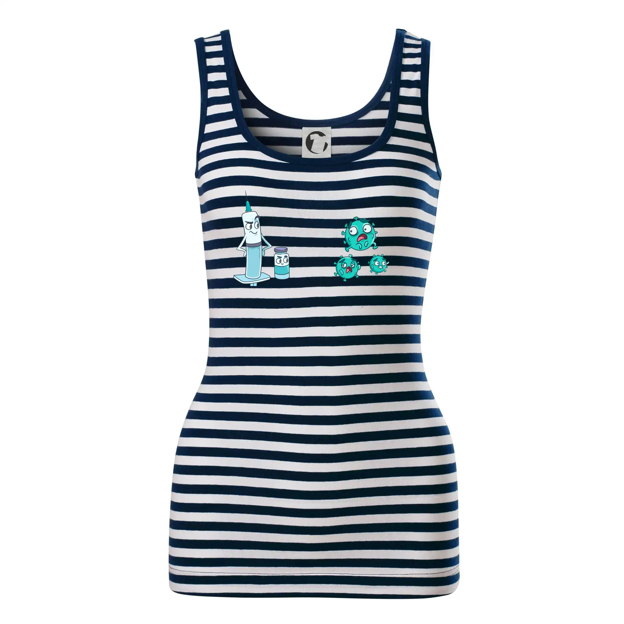 Očkovanie a vírus - Sailor tielko na vodu