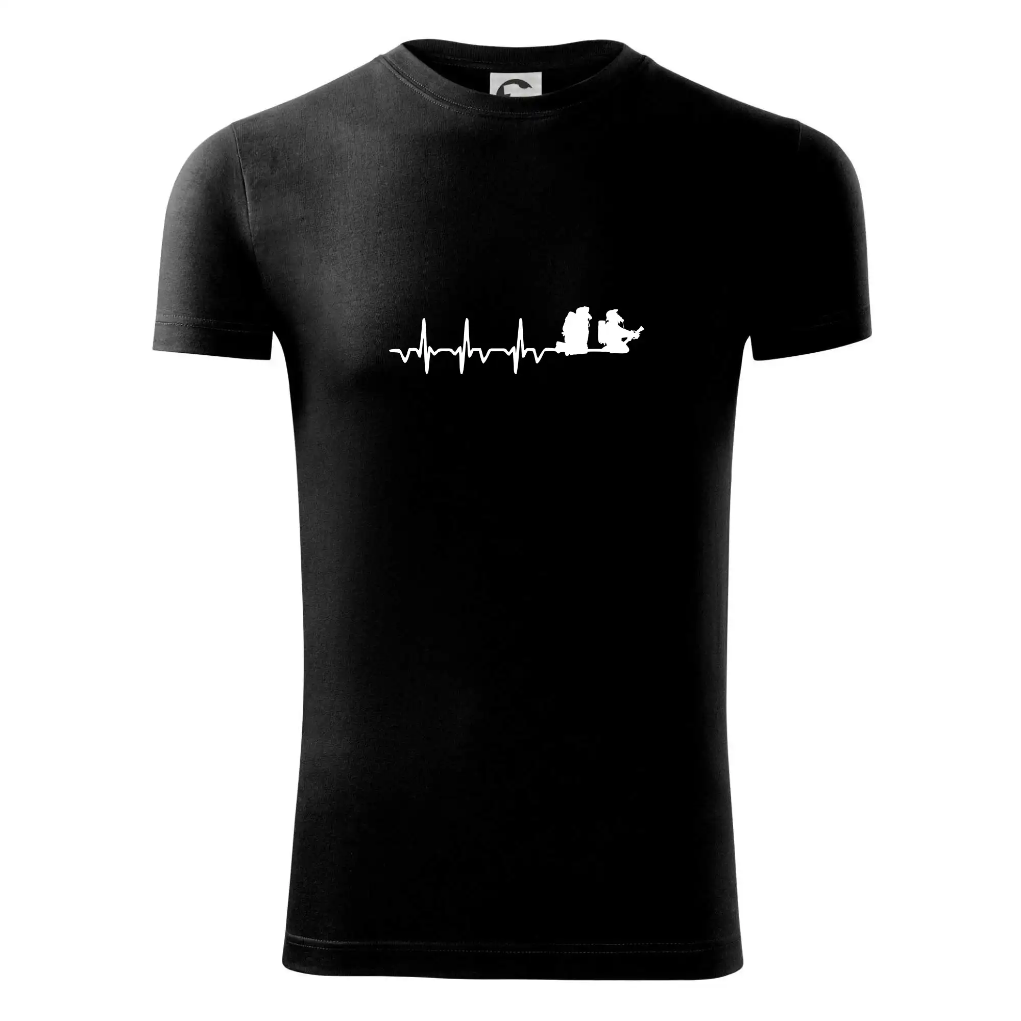 Originálne tričká pre hasičov - EKG hasiči - Viper FIT - Pánske zúžené tričko