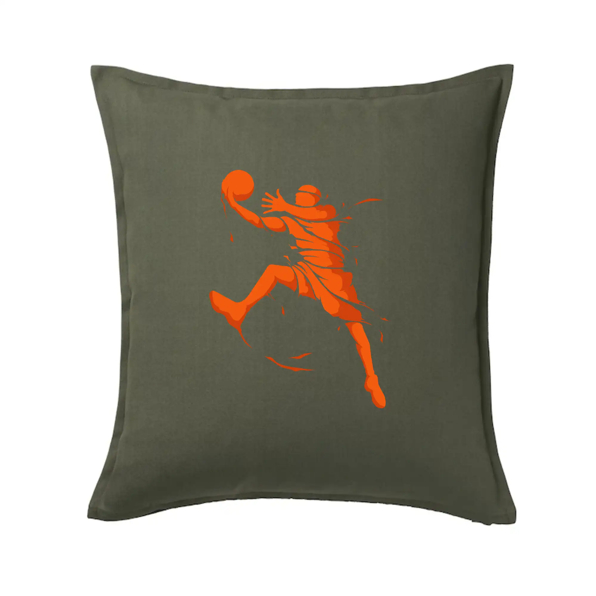 Basketbalová tričká - Basketball player splash - Vankúš 50x50