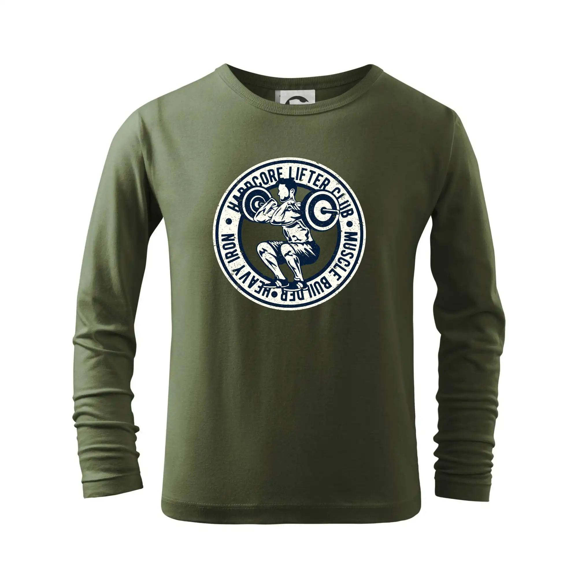 Posilňovani - Hardcore Lifter heavy iron - Tričko detské Long Sleeve