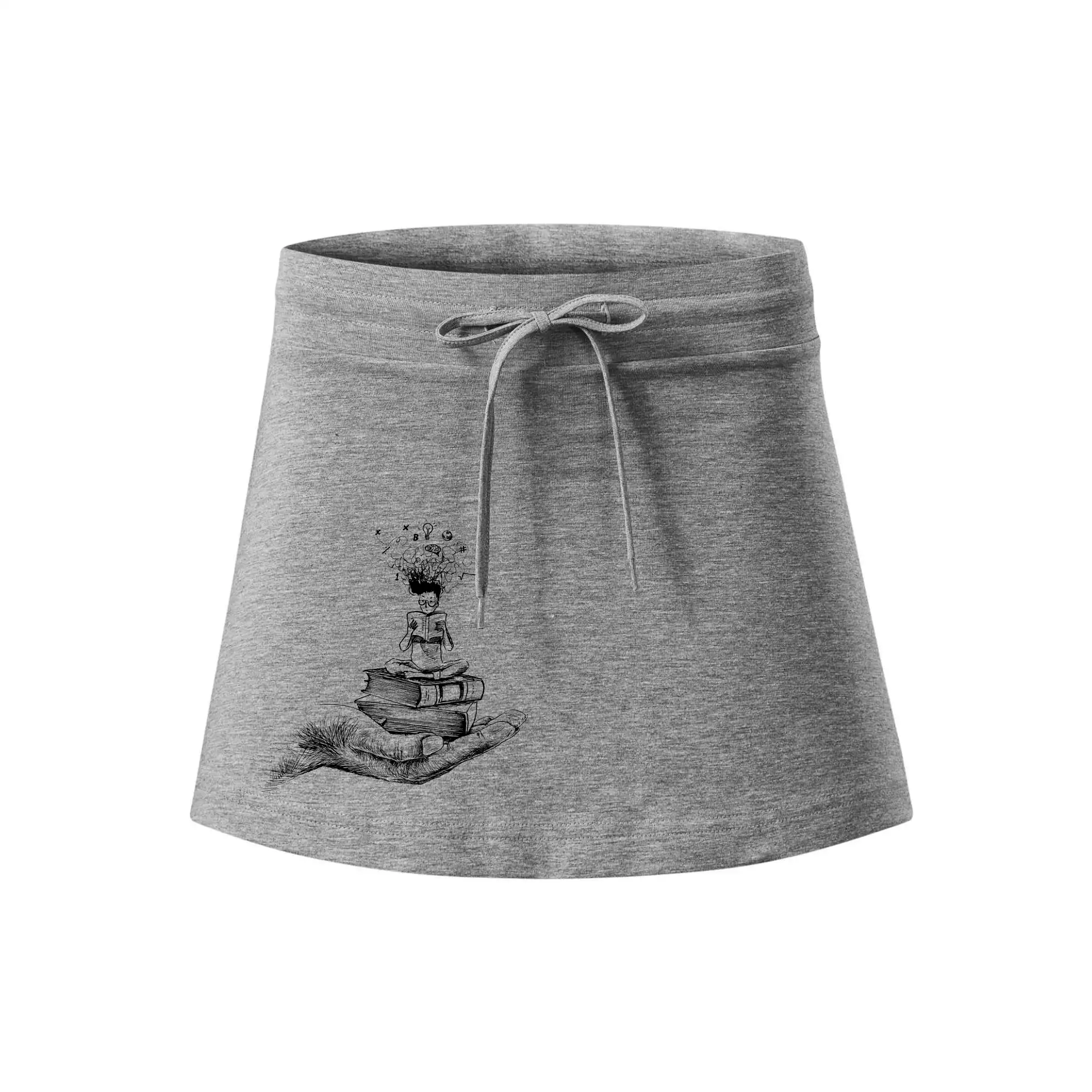 Čtenář - ruka kreslená