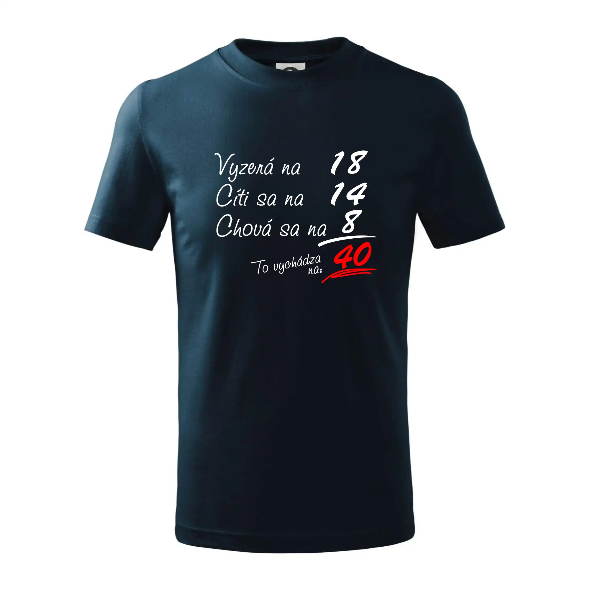 Vyzerá, cíti sa, chová sa - 40 rokov